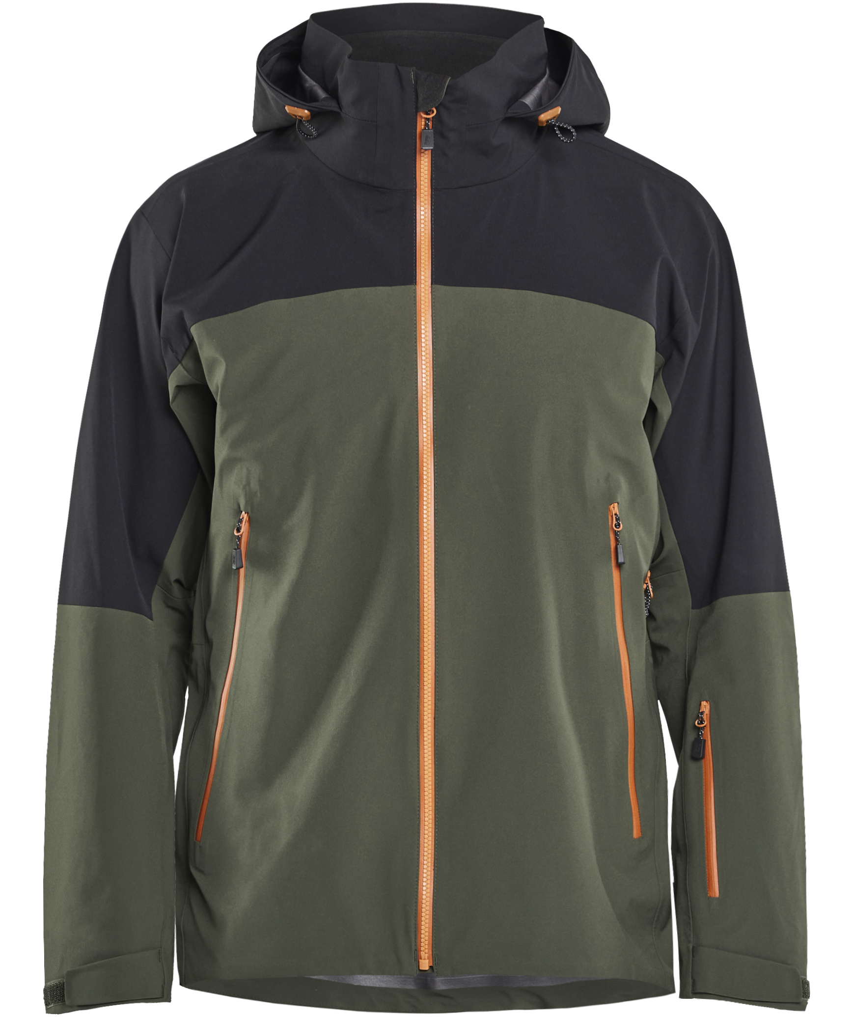 Bl&aring;kl&auml;der Striker skalljakke full stretch, Skogsgr&oslash;nn/Rust