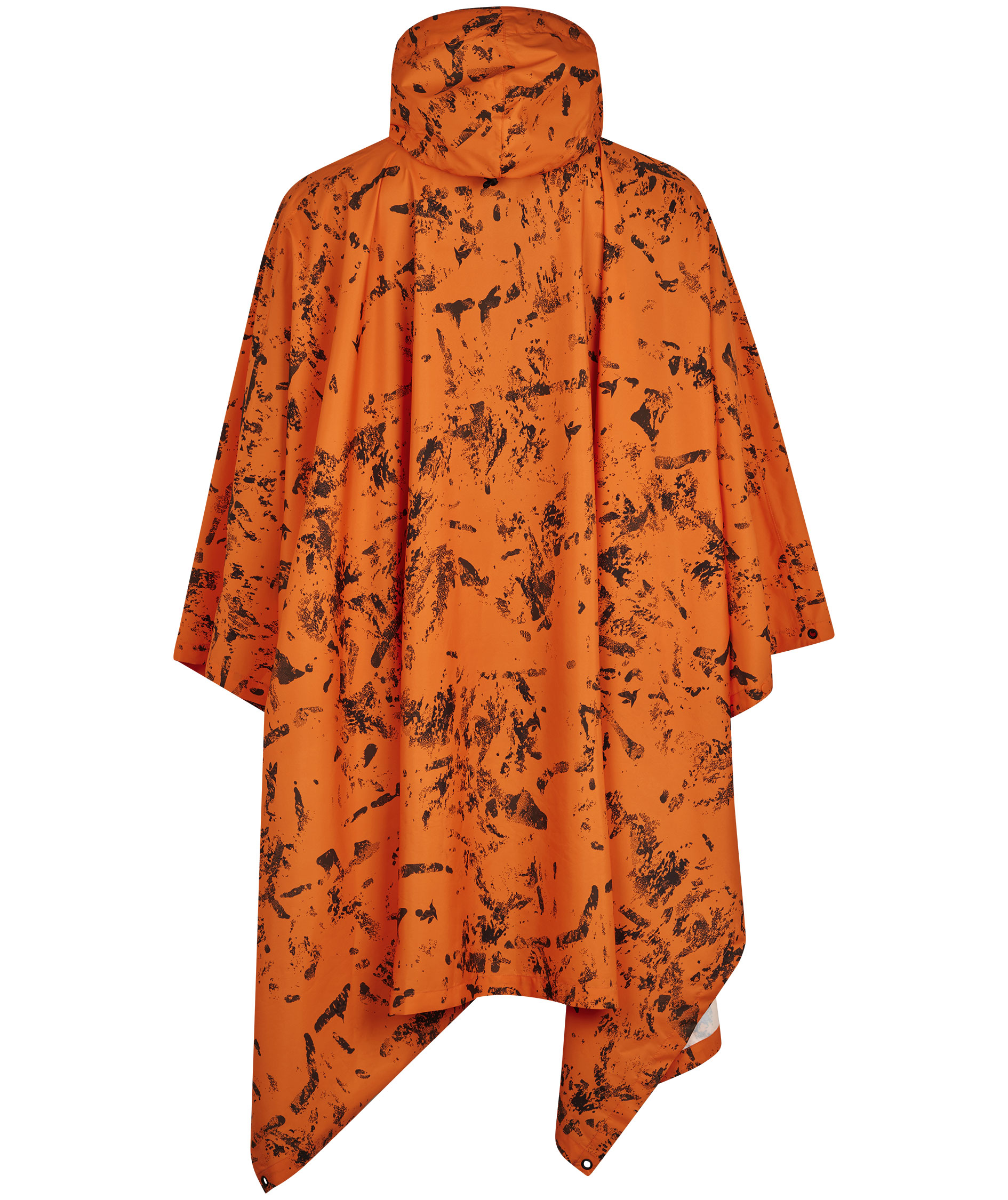 Seeland Taxus camo regnponcho, InVis Orange Blaze