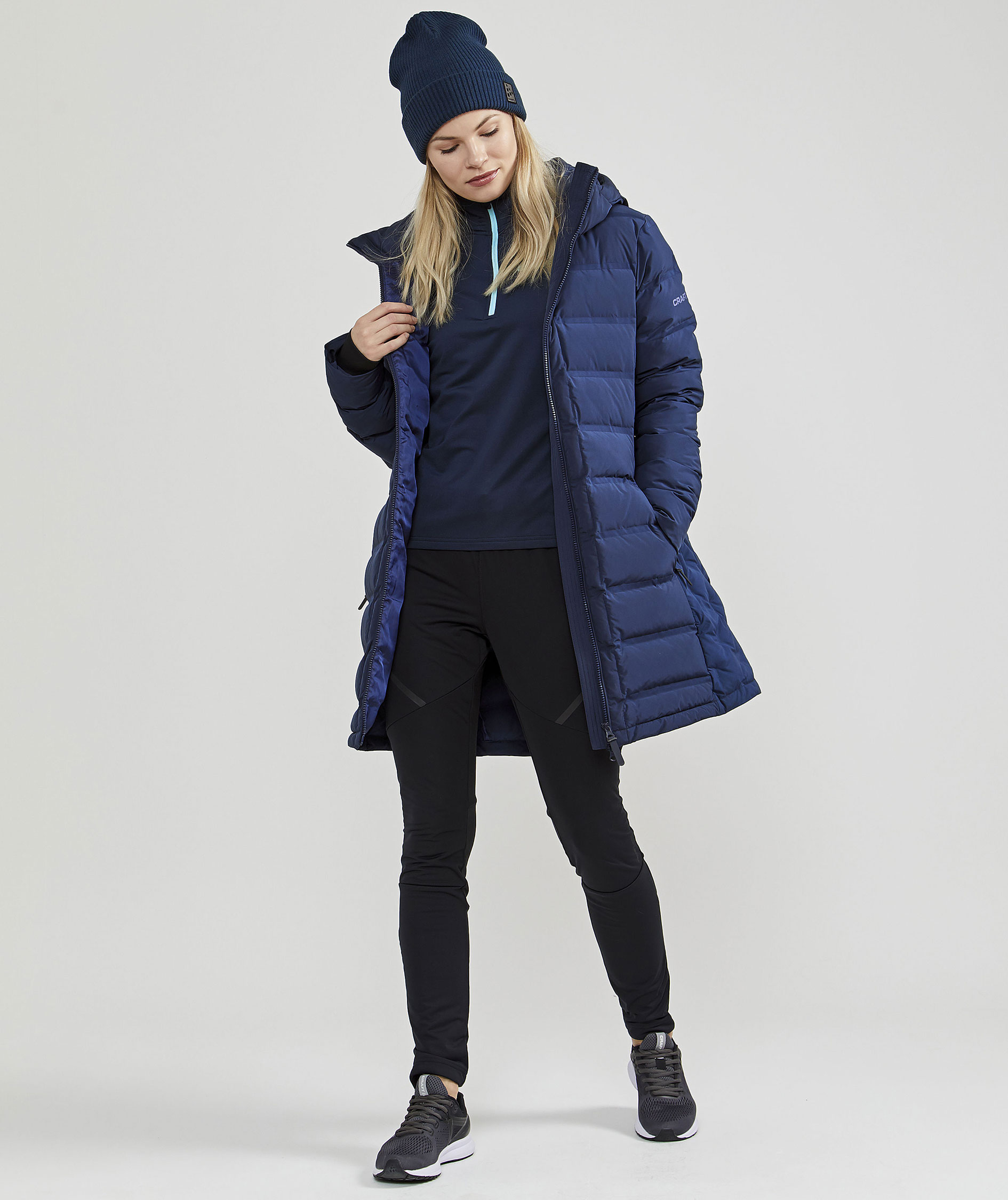 Craft Core Gain half zip midlayer dam, Blaze