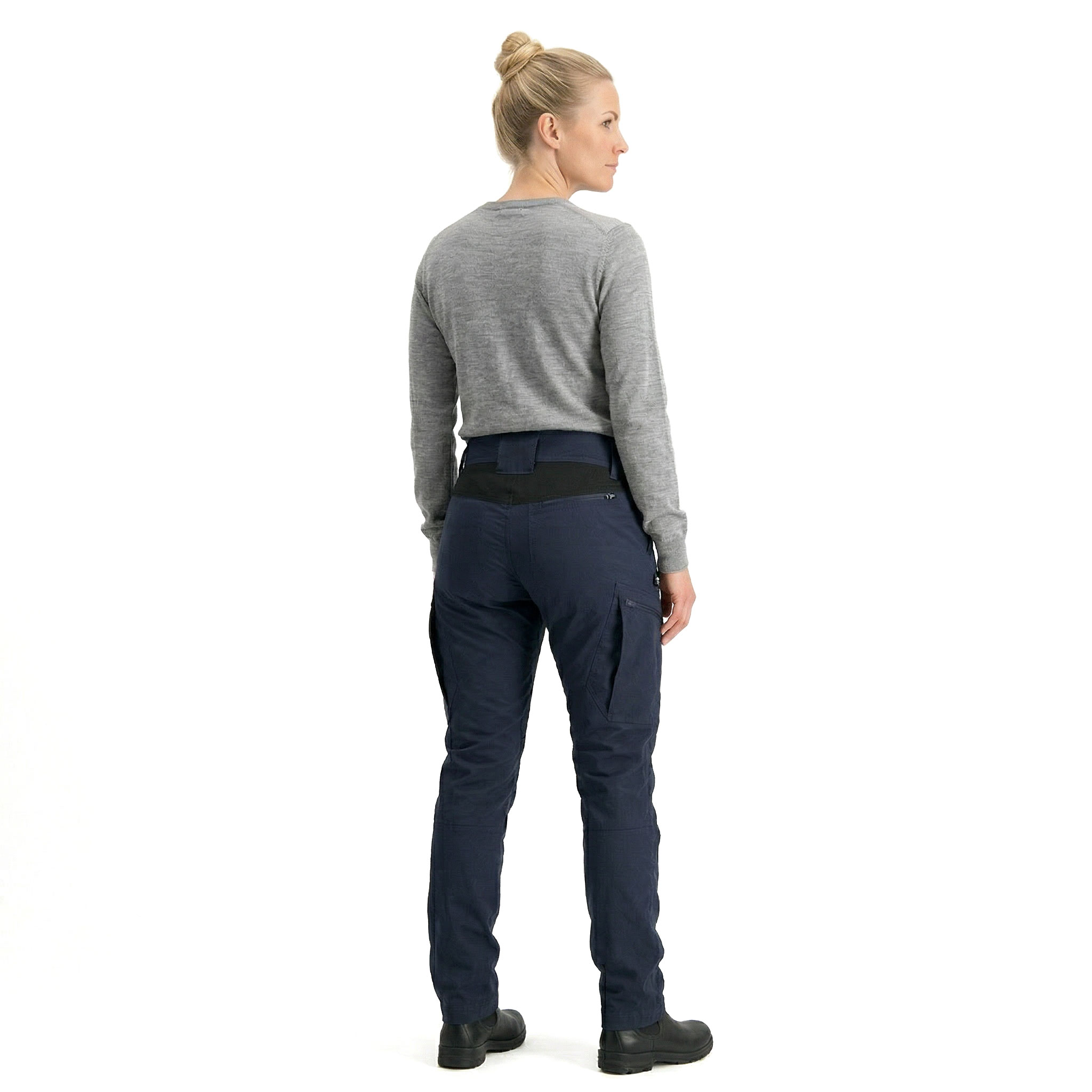 Texstar WP31 women's light service trousers, Navy, large image number 3