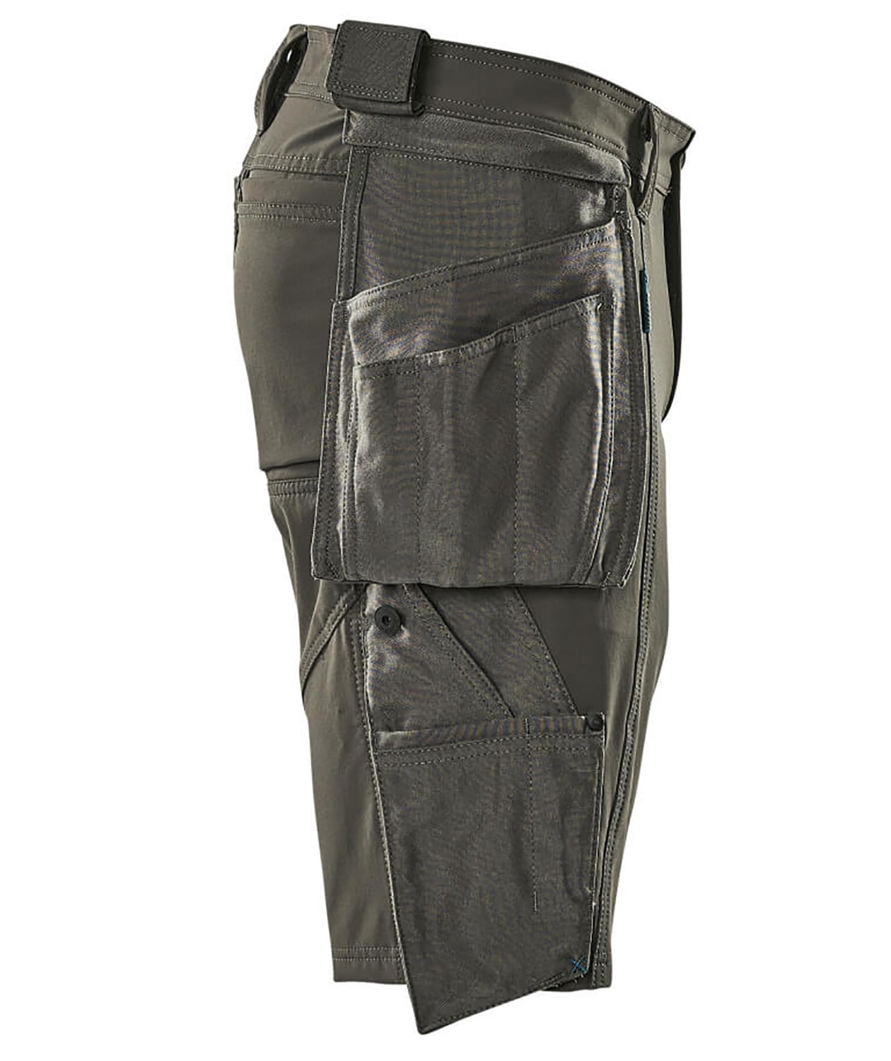 Mascot Advanced h&aring;ndverkshorts full stretch, M&oslash;rk Antrasittgr&aring;, large image number 2