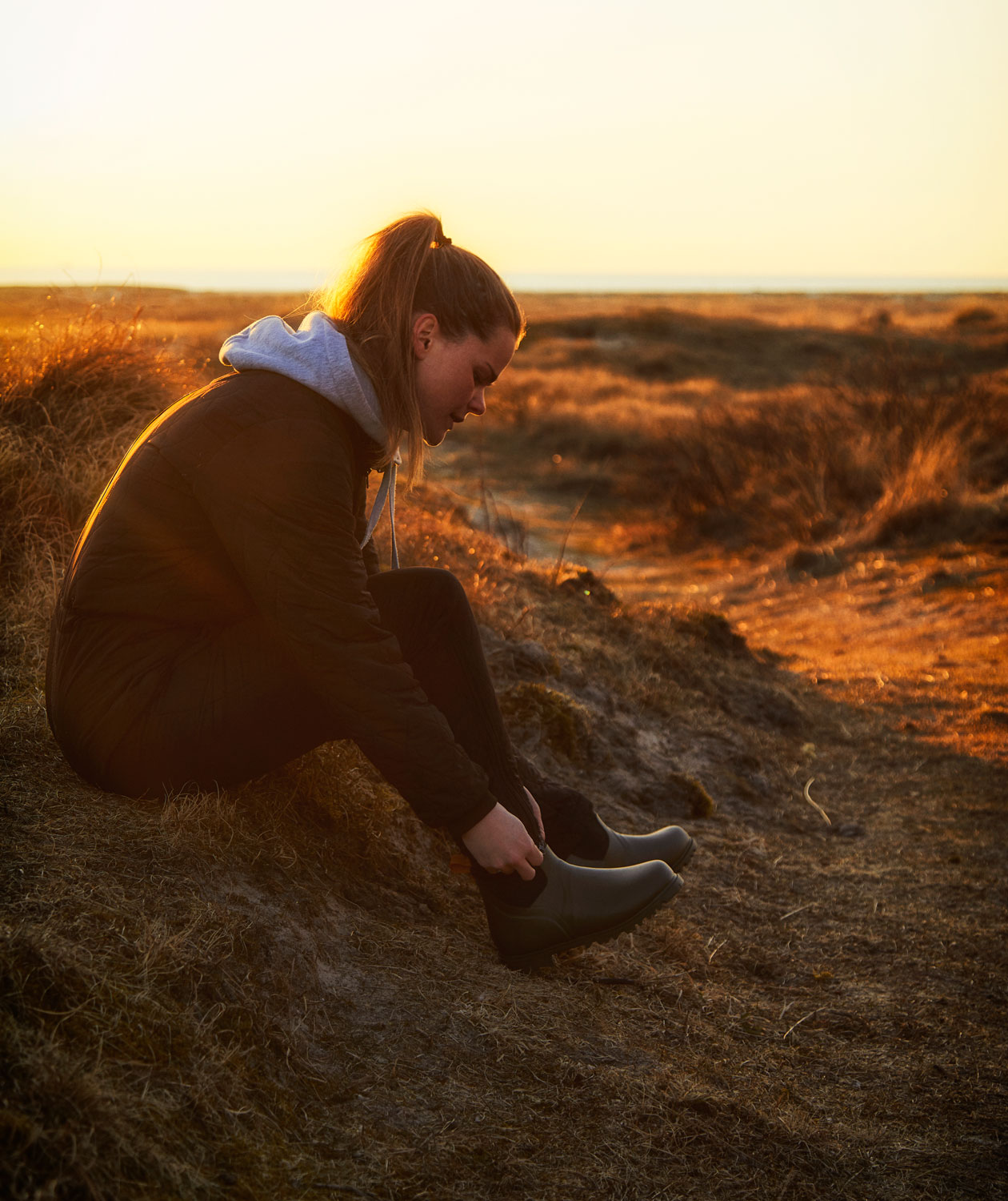 Gateway1 Ascot Lady 6" 3mm gummist&oslash;vler, Dark brown, large image number 1