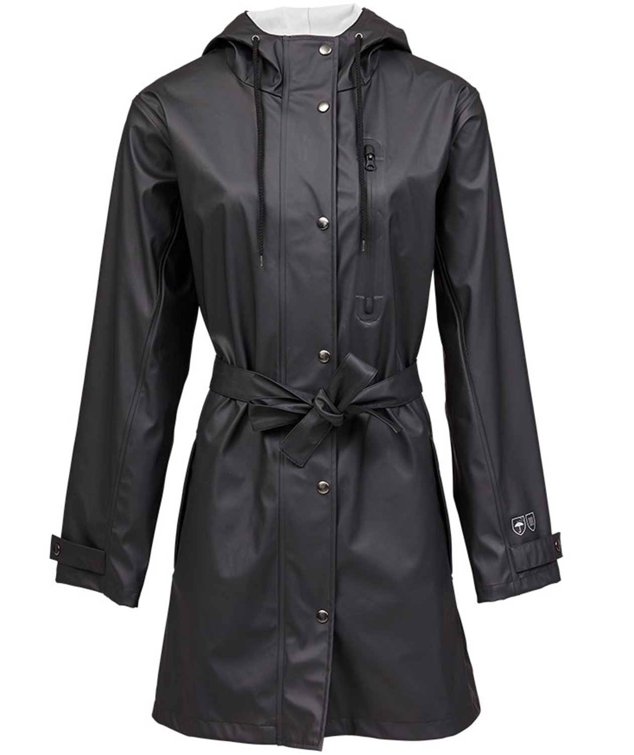 Ocean Pure dame regnfrakke, Sort