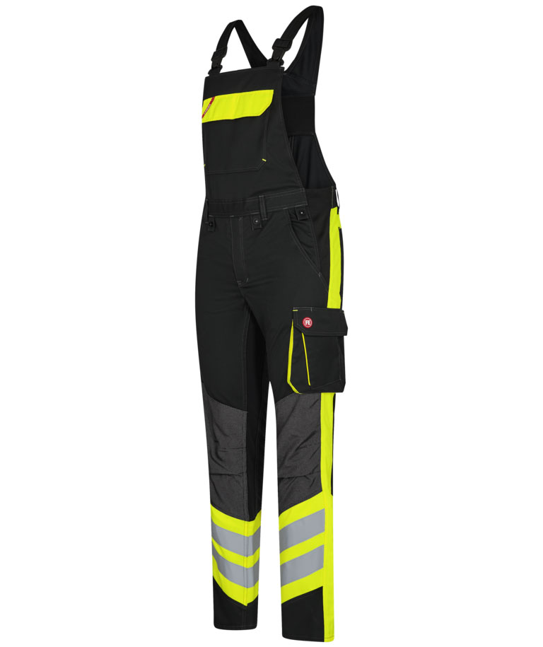 Engel Cargo overall, Sort/Gul, large image number 4
