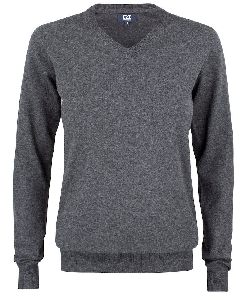 Cutter & Buck Oakville stickad tr&ouml;ja dam, Antracitgr&aring;, Antracitgr&aring;, swatch