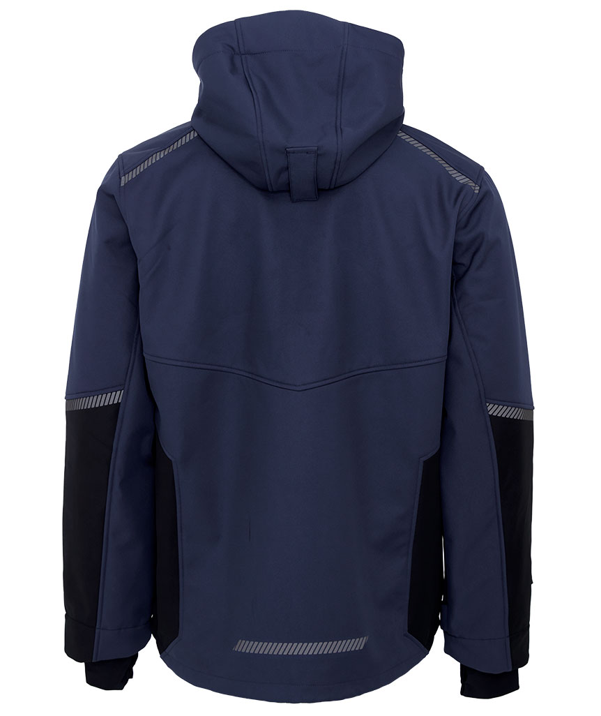 ELKA Working Xtreme softshell jacket, Marine Blue/Black, large image number 2