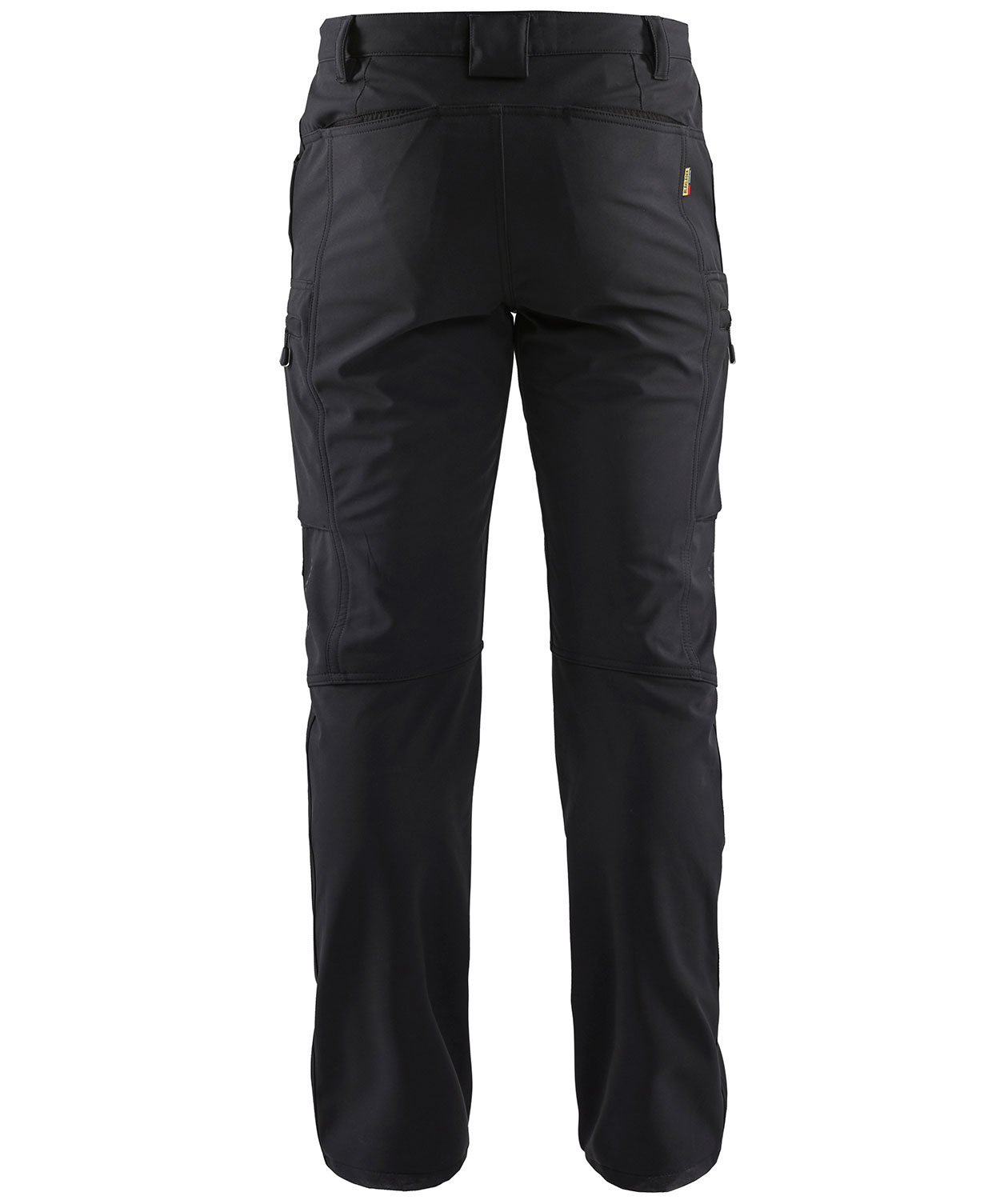 Bl&aring;kl&auml;der softshell servicebukser, Sort