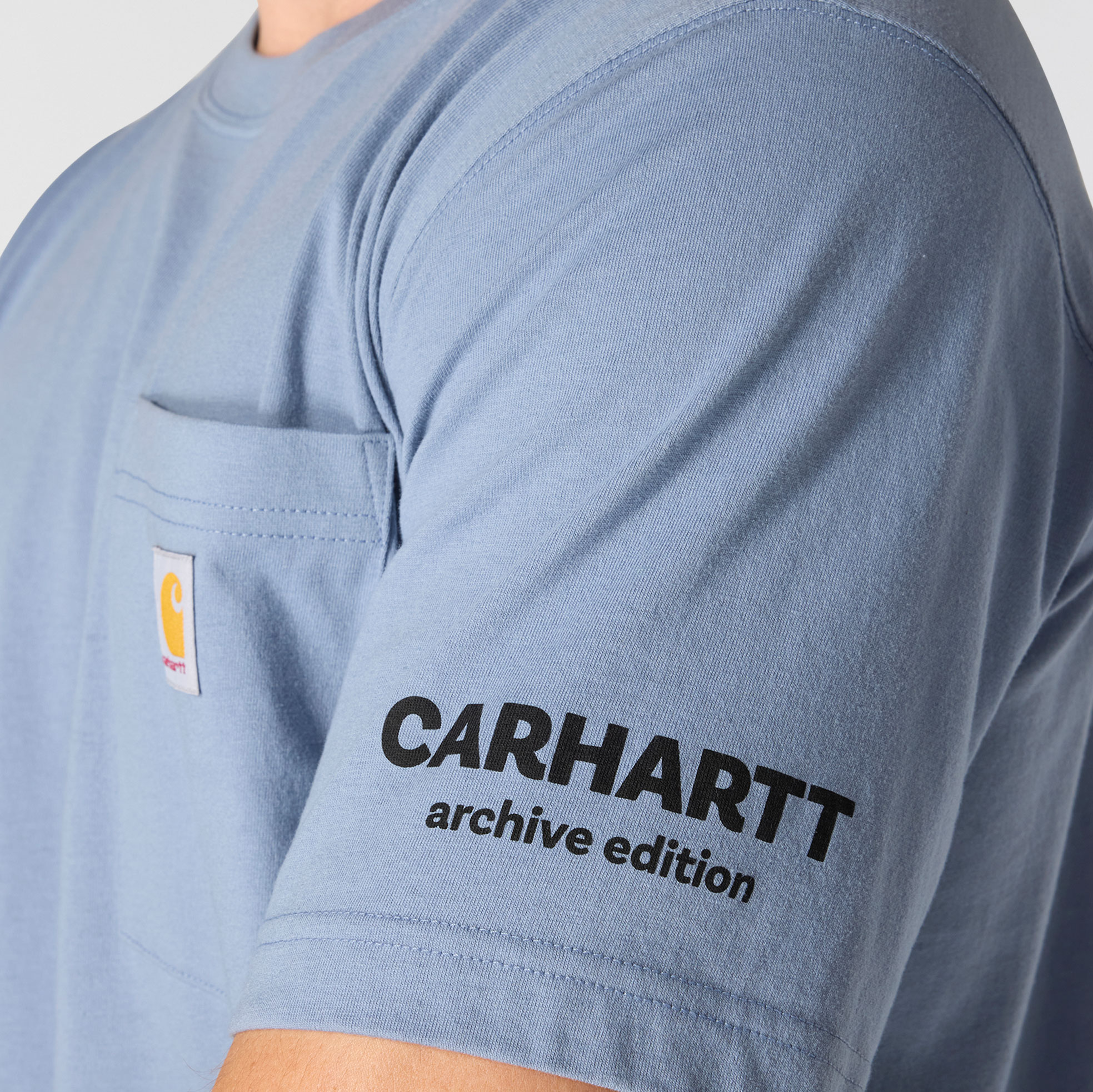 Carhartt Streetcar Graphic T-shirt, Light Faded Navy, large image number 4