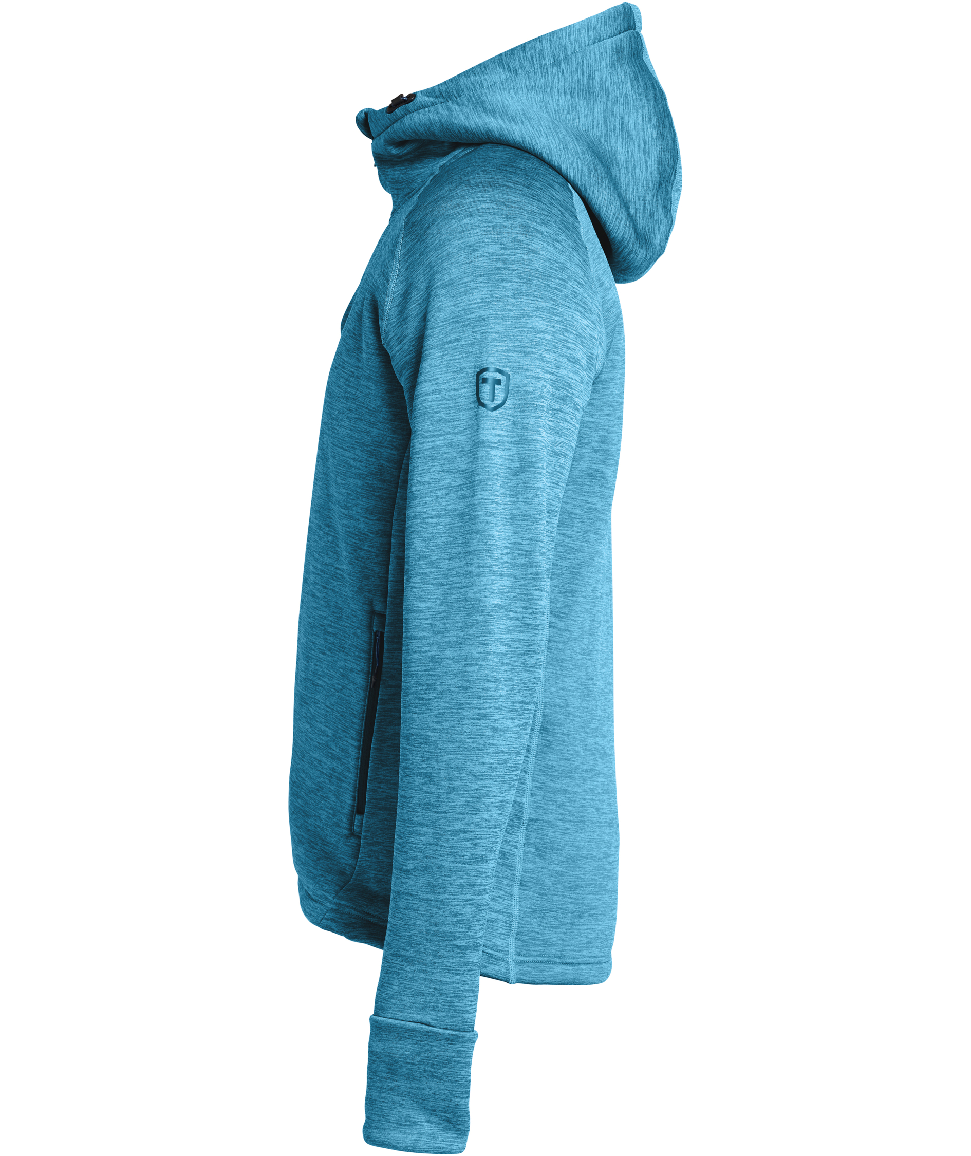 Tenson TXlite hoodie with full zipper, Blue, large image number 5