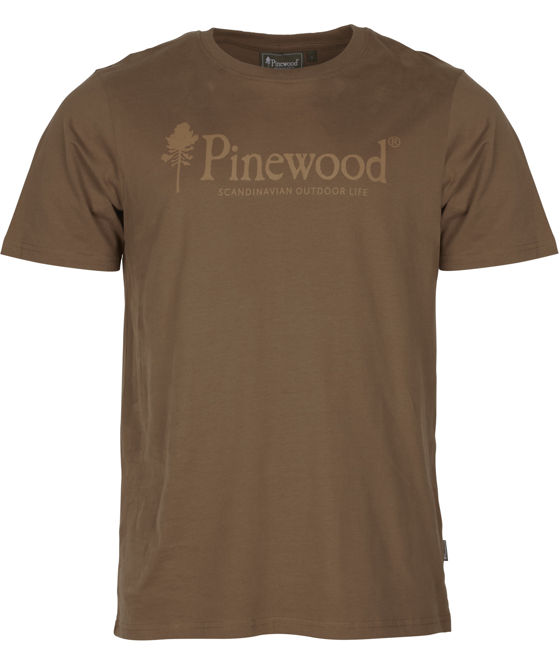 Pinewood Outdoor Life T-shirt, Nougat