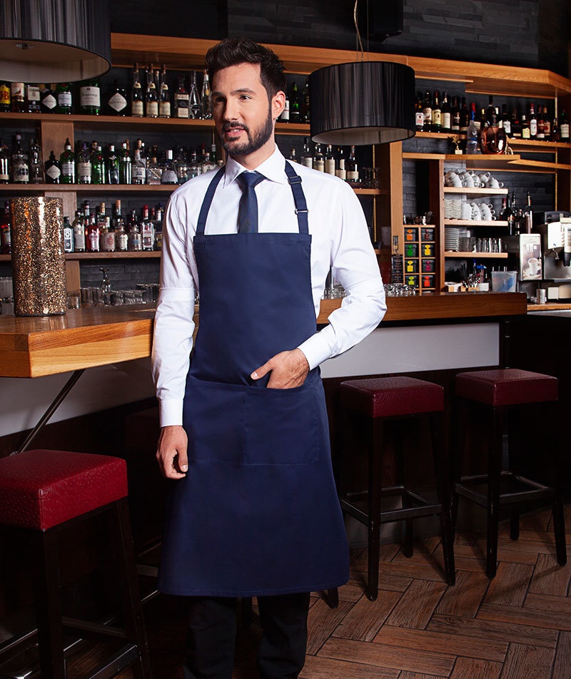 Karlowsky Basic Bindesch&uuml;rze mit Taschen, Navy