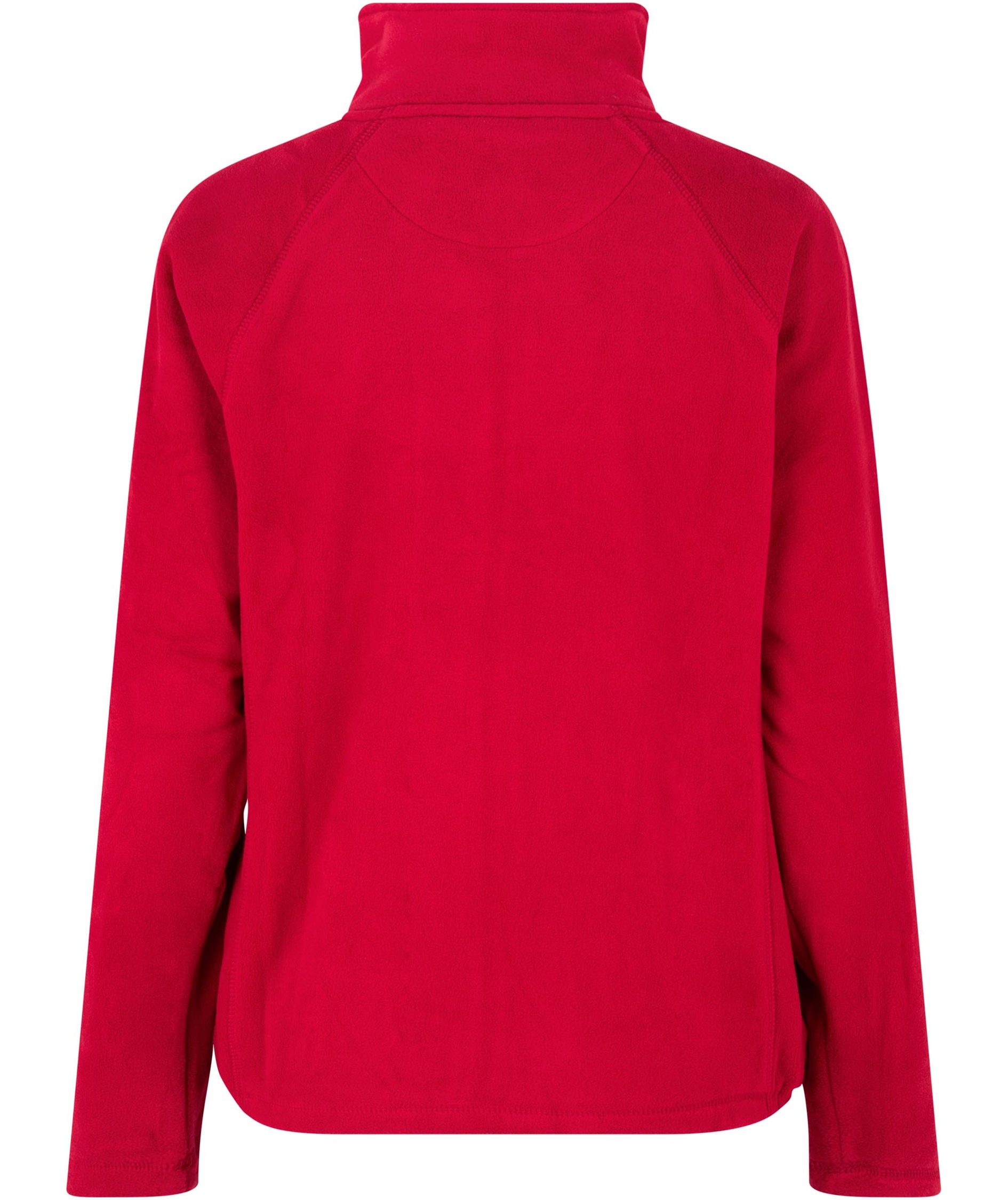 ID Microfleece Damen Strickjacke, Rot