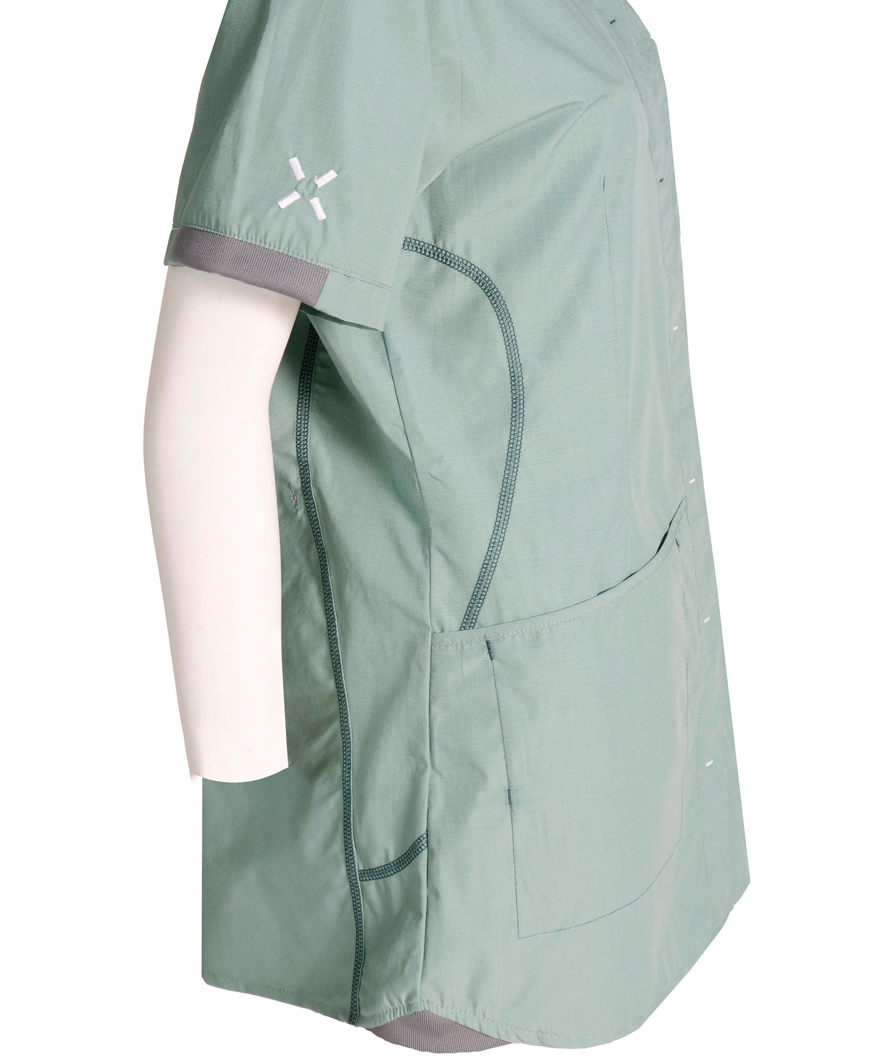 Nybo Workwear Sporty women's tunic, Light Green, large image number 2