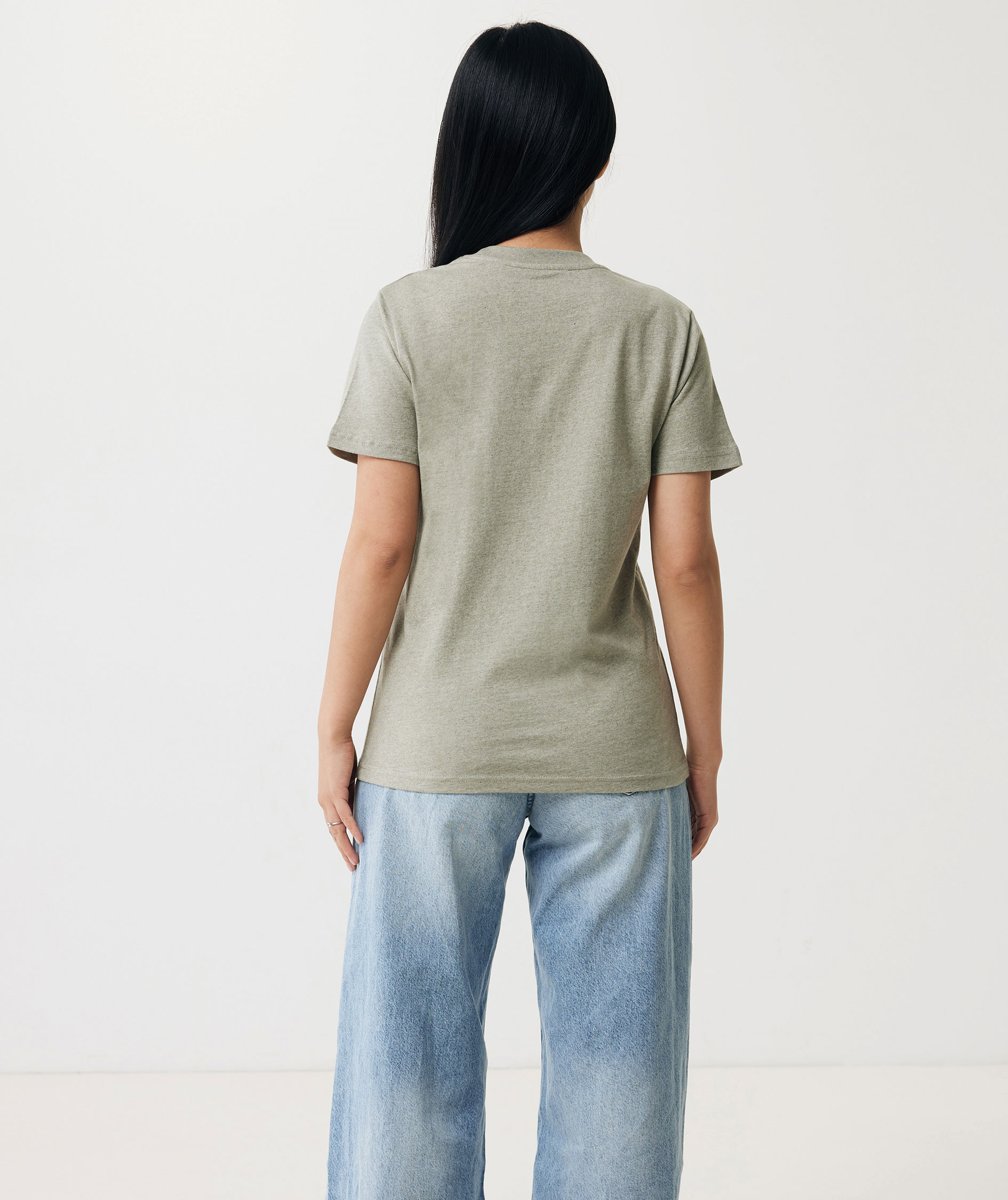 Iqoniq Brett T-shirt, Light Heather Green, large image number 3