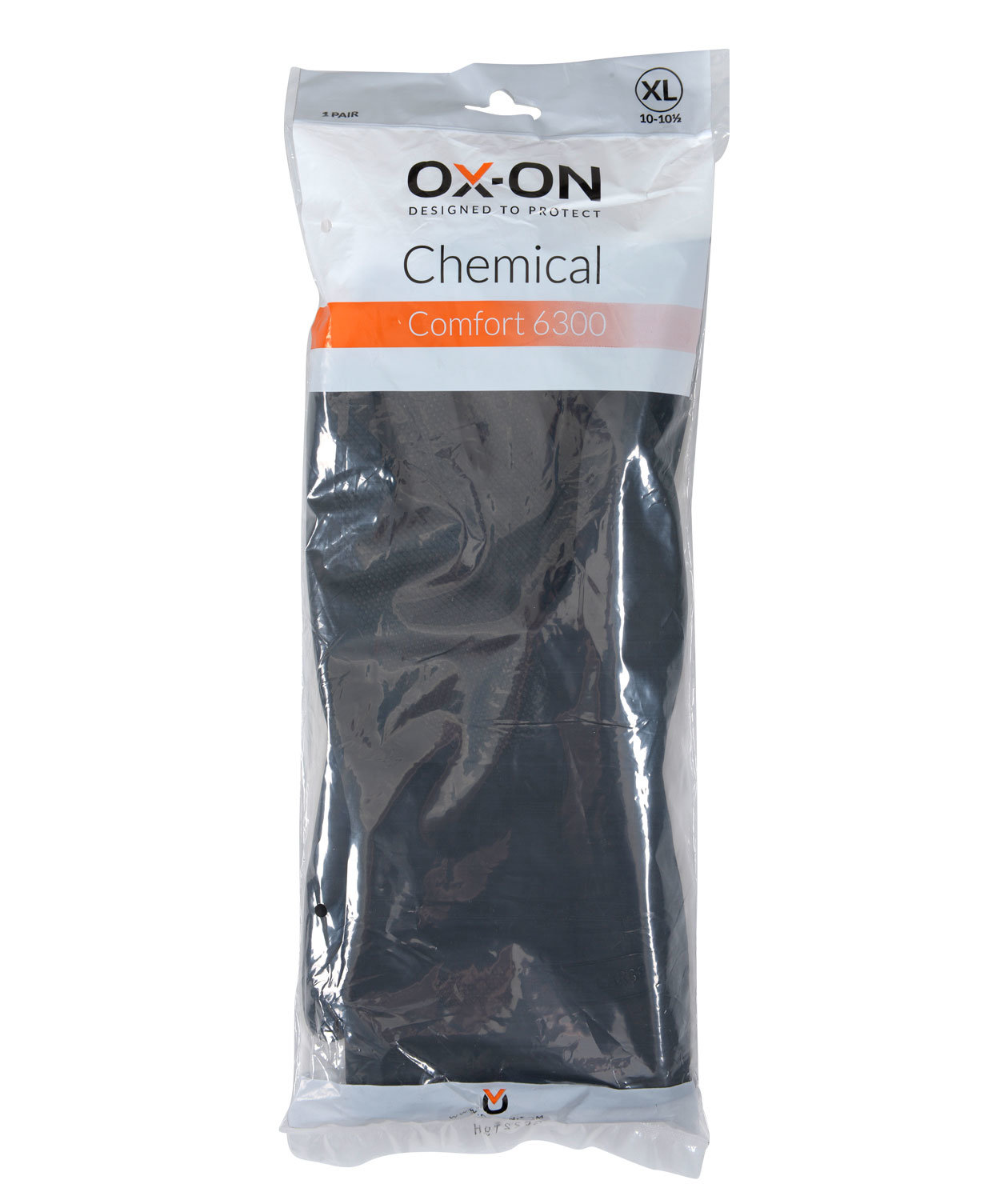 OX-ON Cemical Comfort 6300 chemical protective gloves, Black, large image number 3