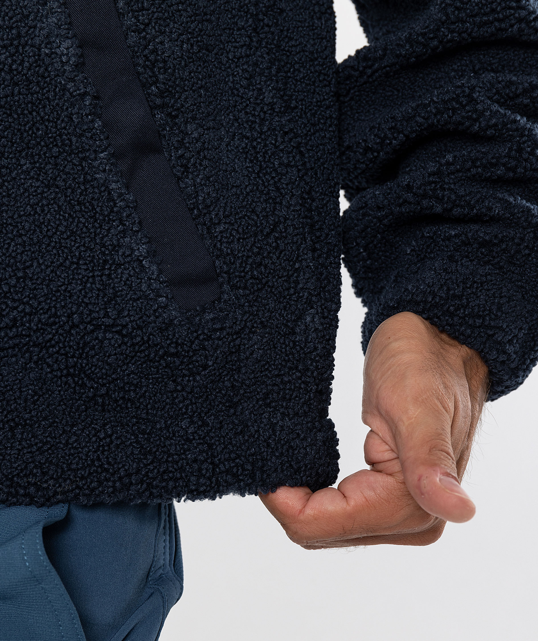 Fristads Copper p&auml;lsfiberjacka, M&ouml;rk Marinbl&aring;, large image number 7