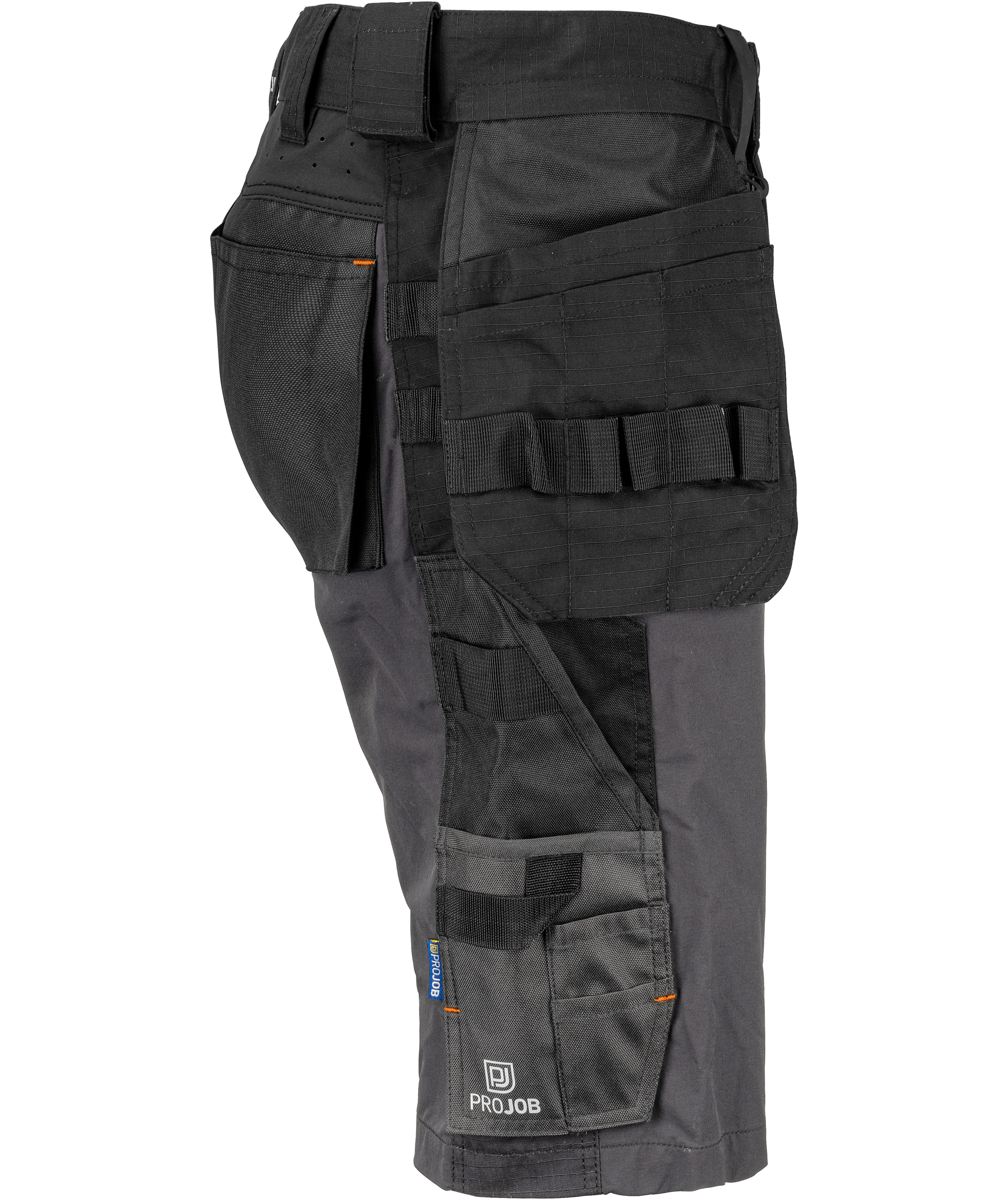 ProJob craftsman shorts 5562 full stretch, Grey, large image number 2
