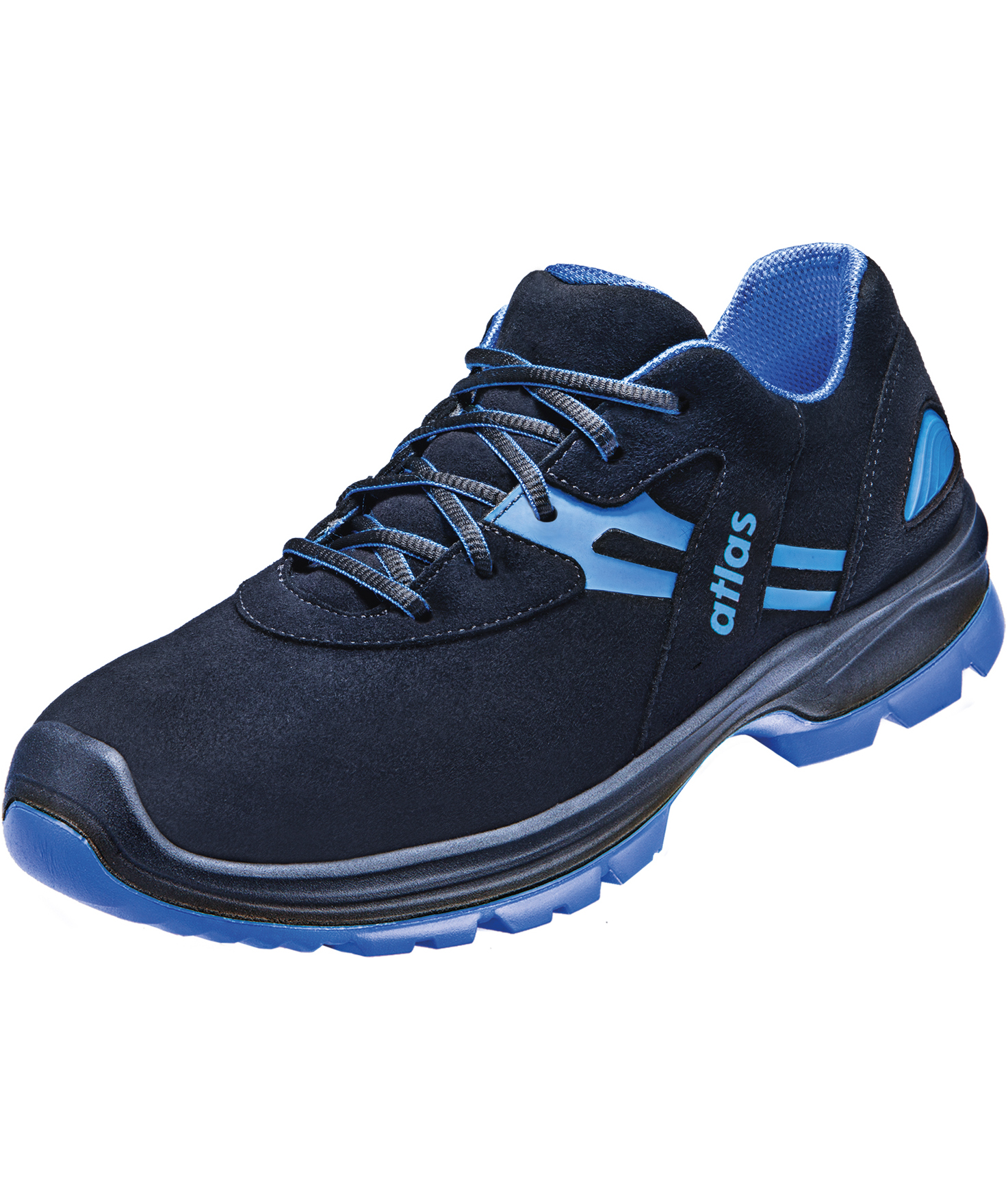 Atlas Flash 5405 XP W14 sikkerhedssko S3, Black/royal blue