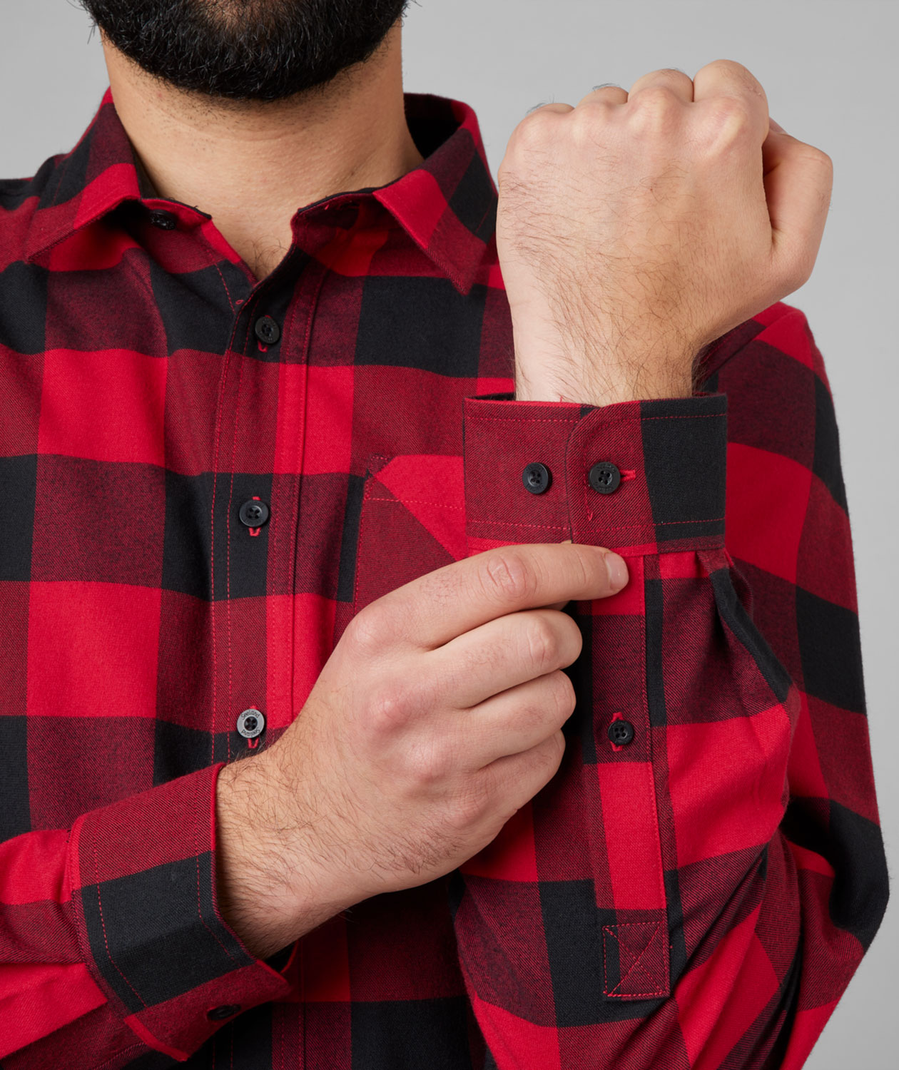 Seeland Toronto Hemd, Red Check, large image number 2