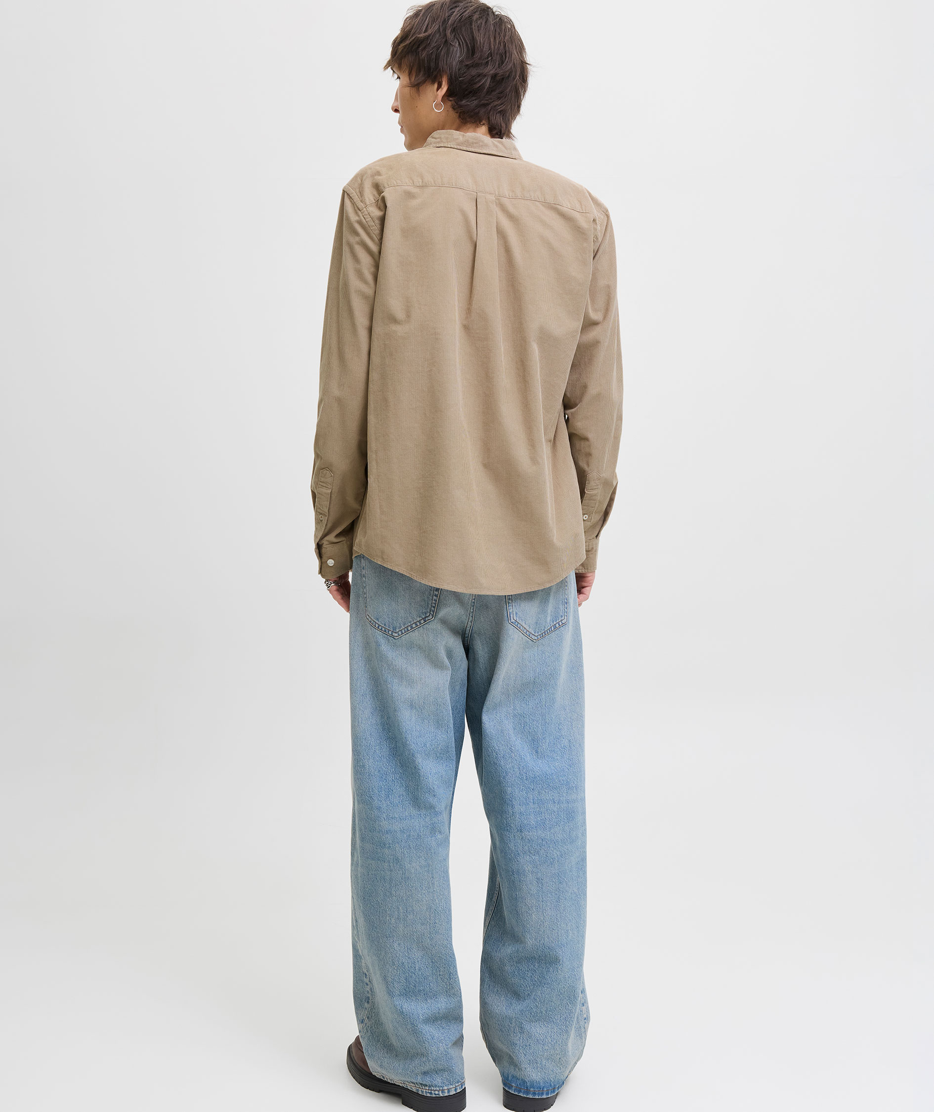 Jack & Jones JJECLASSIC Corduroy Hemd, Crockery, large image number 2