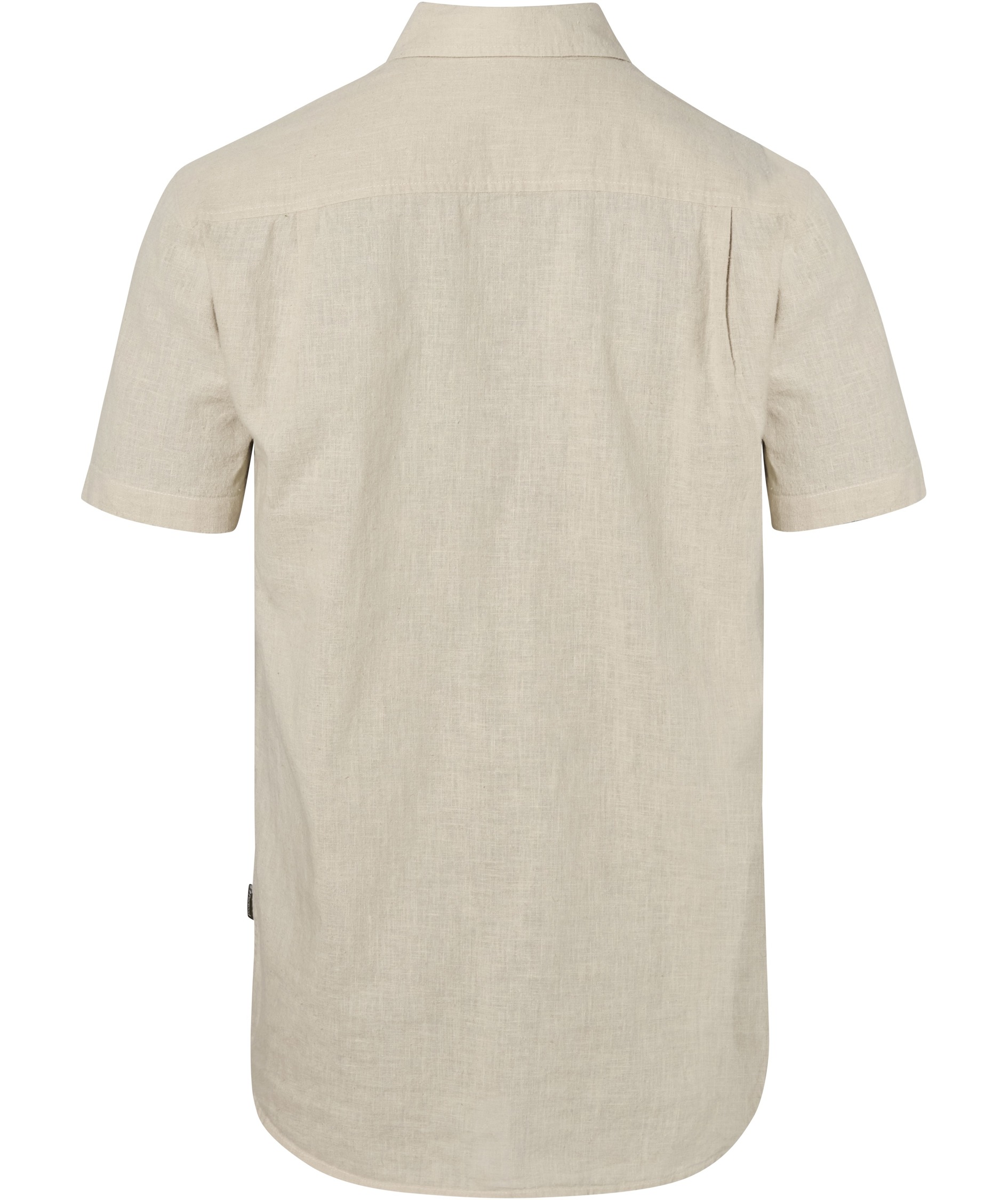 Pinewood V&auml;rnamo kort&aelig;rmet skjorte, Linen Beige, large image number 2