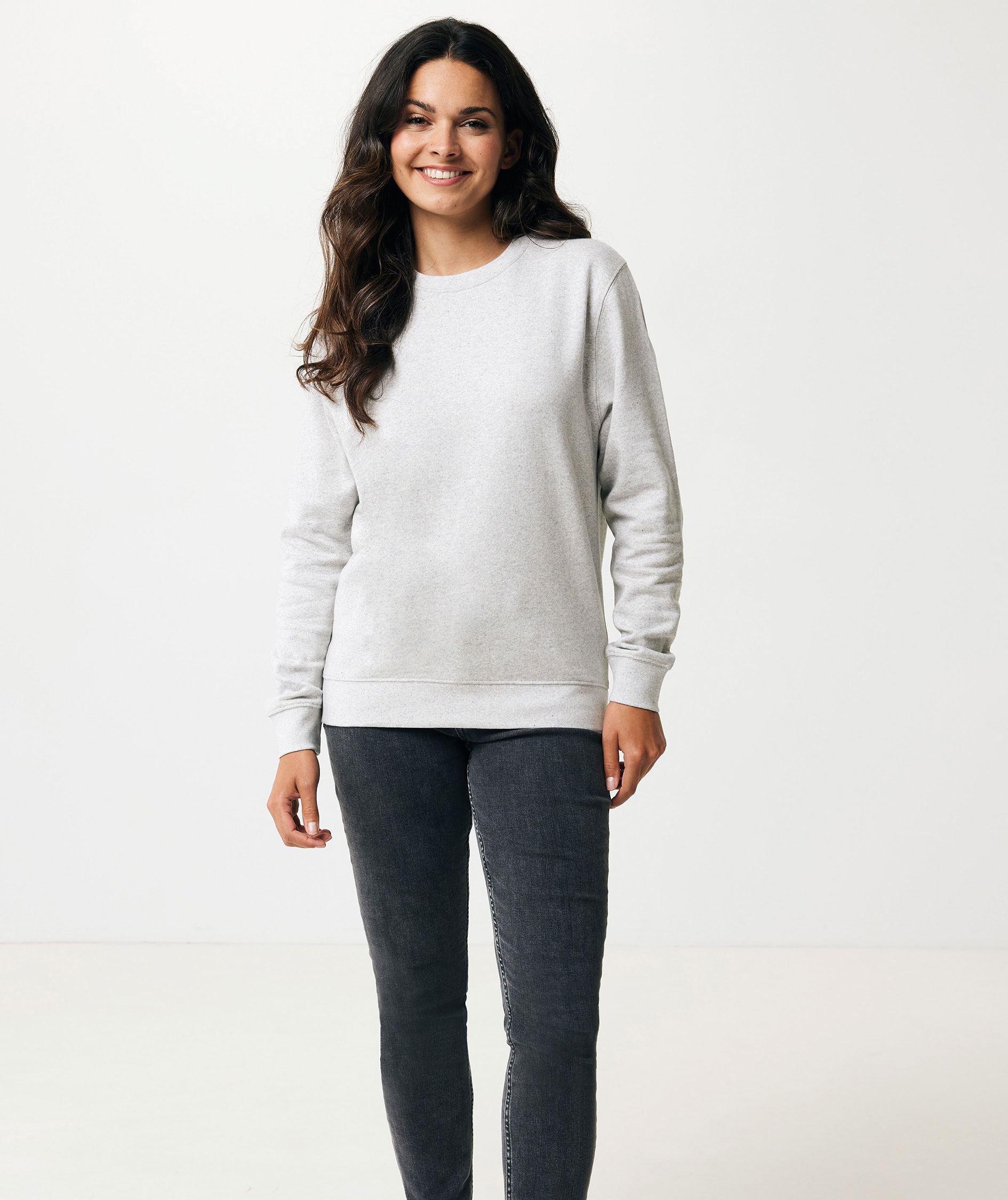 Iqoniq Etosha sweatshirt, Light Heather Grey, large image number 13