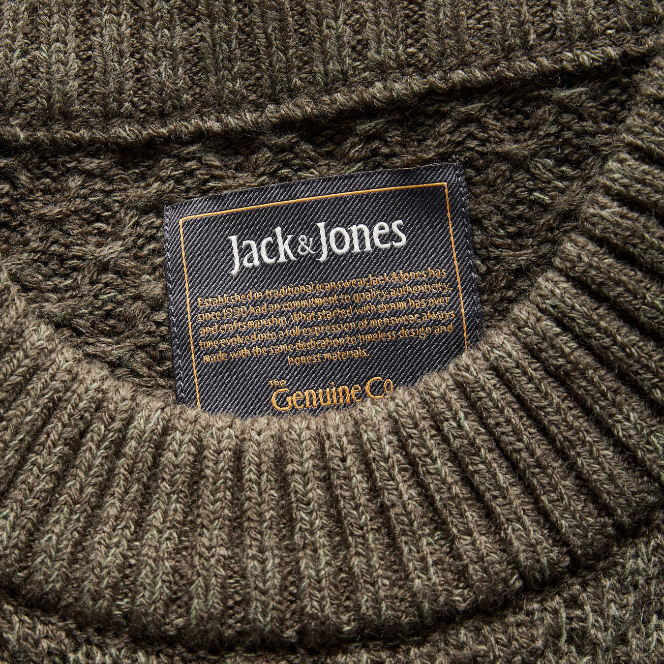 Jack & Jones JJBLAKE stickad tr&ouml;ja, Rosin, large image number 2