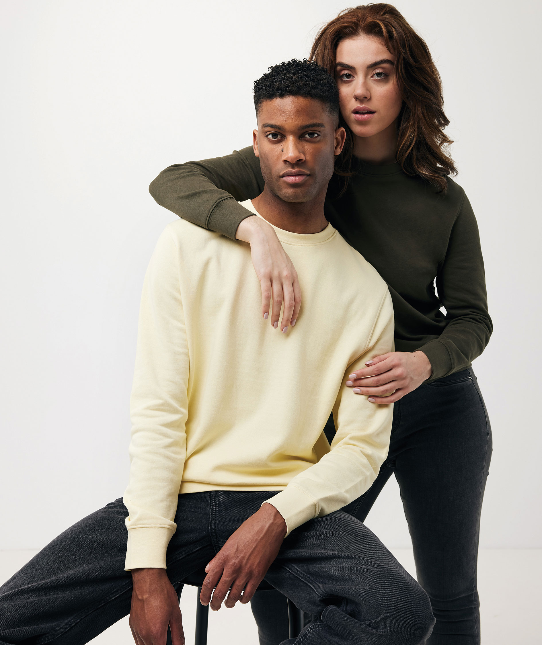 Iqoniq Etosha sweatshirt, Khaki, large image number 9