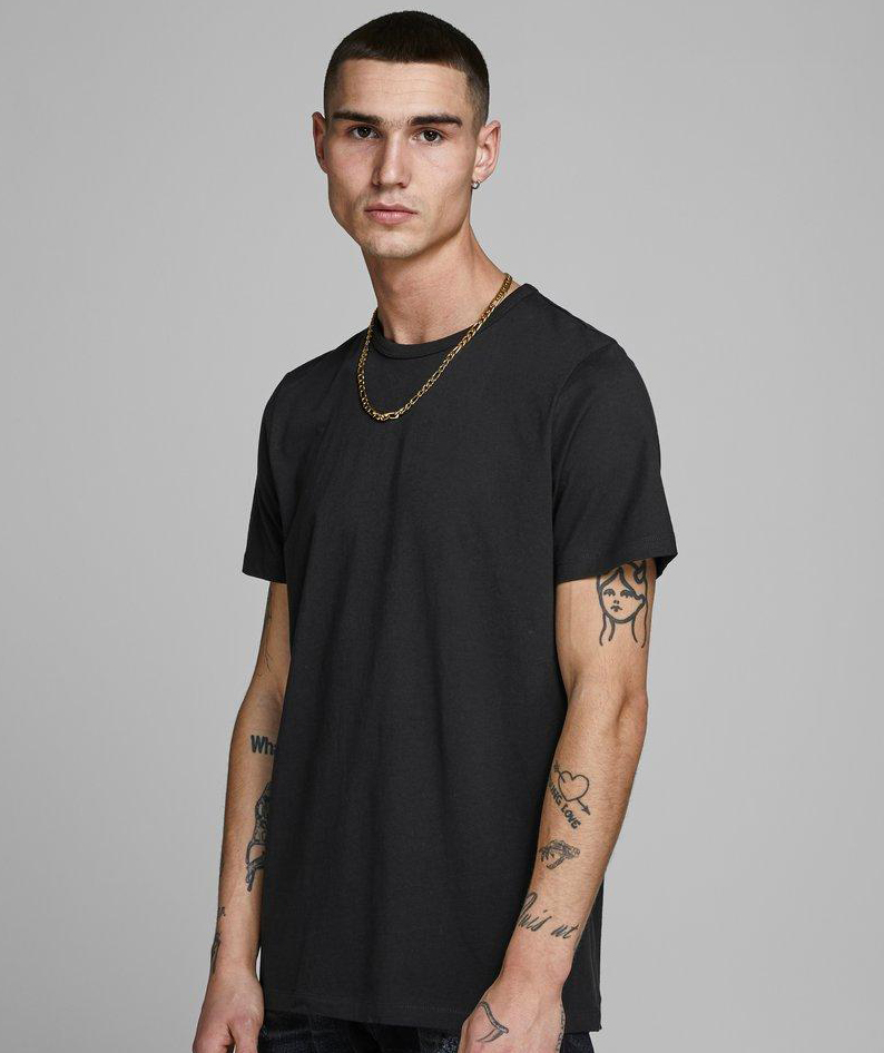 Jack & Jones JABASIC 2-pack short-sleeved underwear shirt, Black, large image number 4