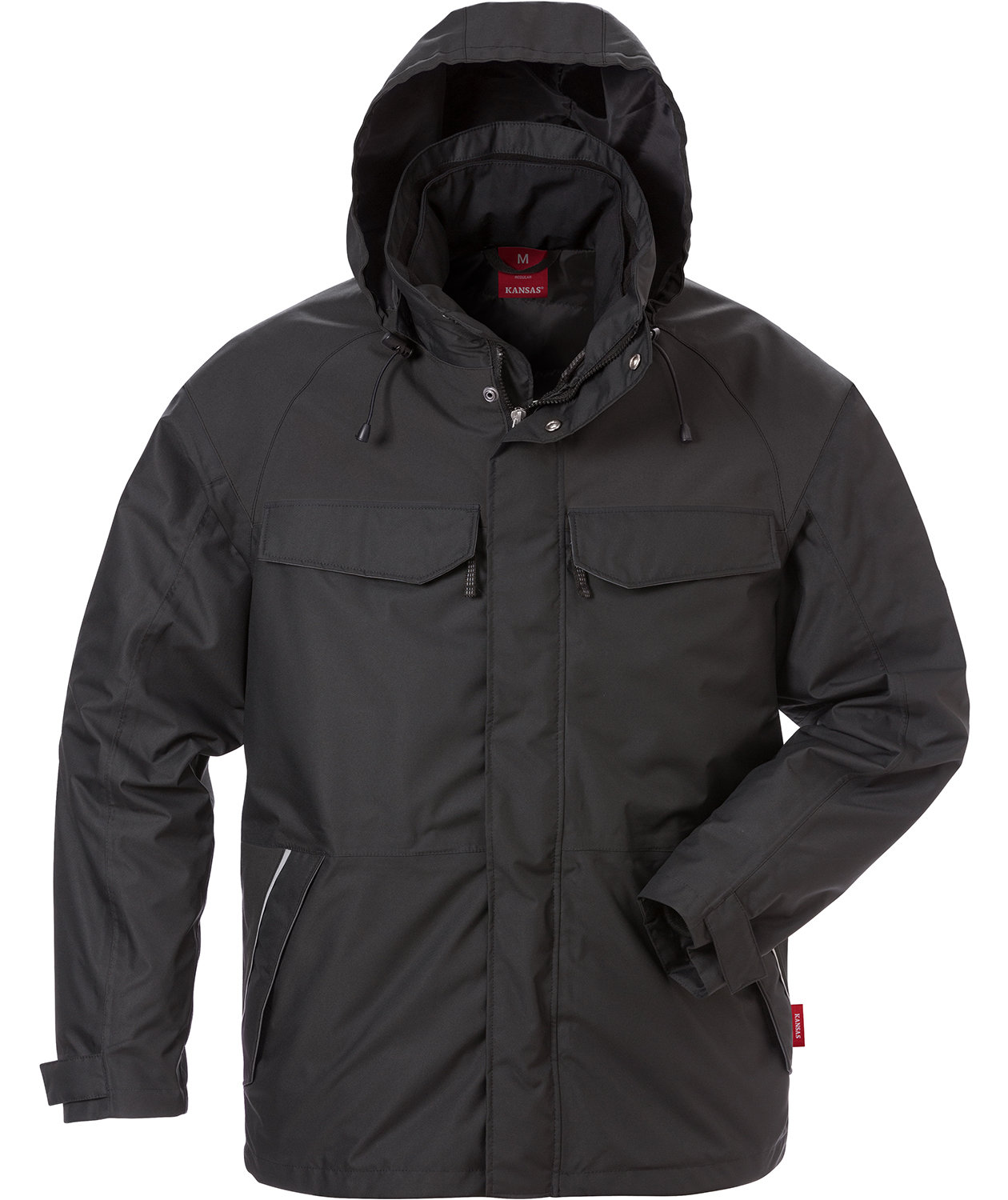 Kansas Airtech 3-i-1 vinterjakke, Sort