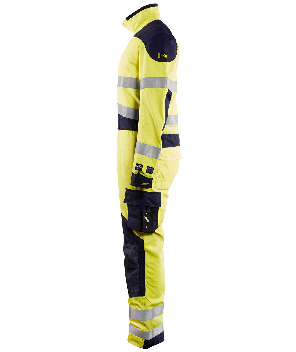 Bl&aring;kl&auml;der Multinorm kedeldragt, Hi-vis&nbsp;Gul/Marine, large image number 2