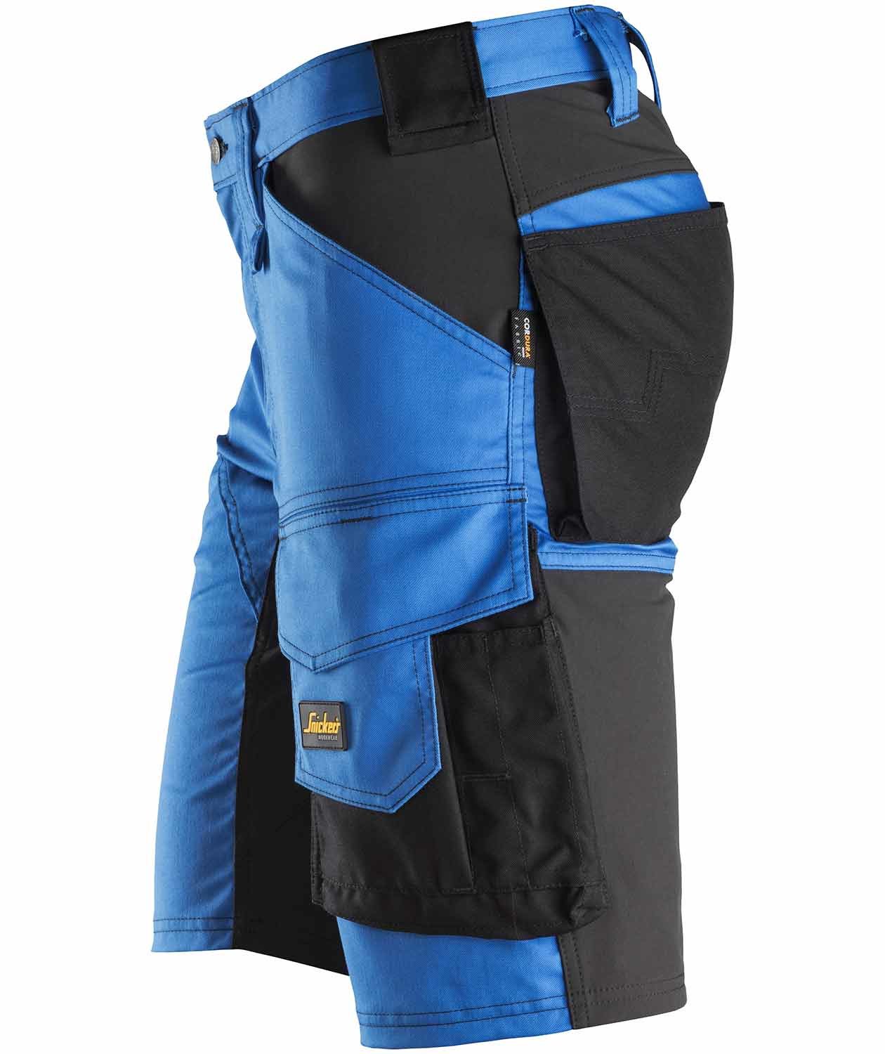 Snickers AllroundWork arbeidsshorts 6143, Bl&aring;/Svart, large image number 2