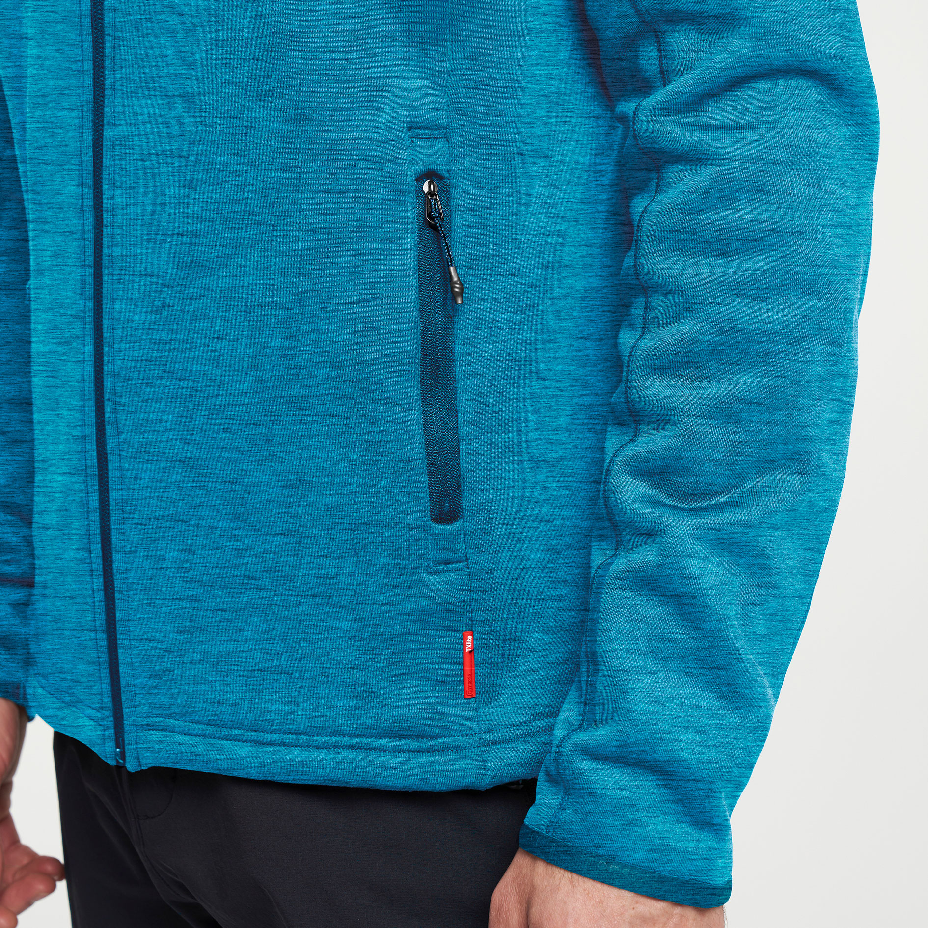 Tenson TXlite cardigan, Bl&aring;, large image number 6