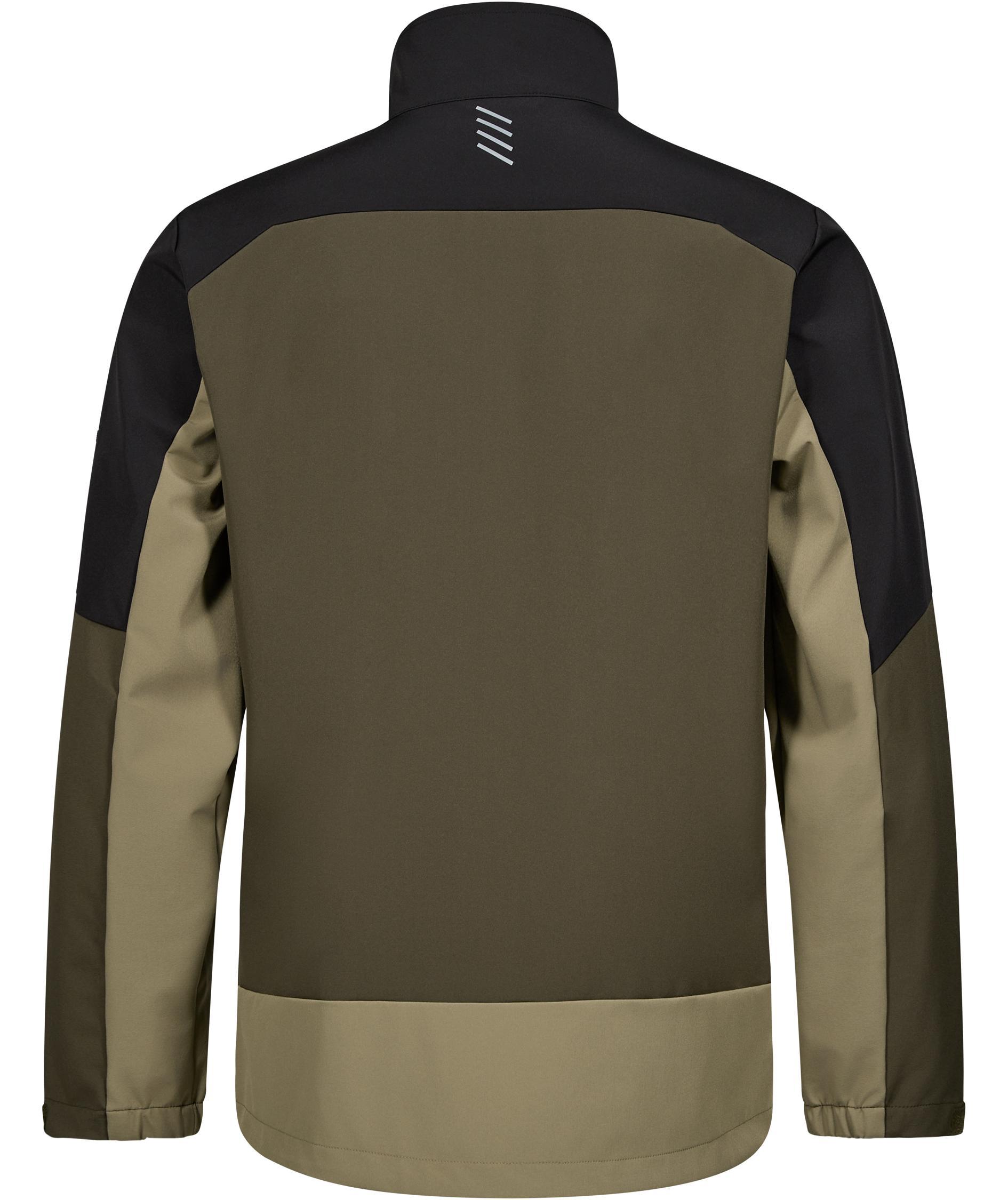 Engel Entire softshelljacka, Forest Green/Black, large image number 3