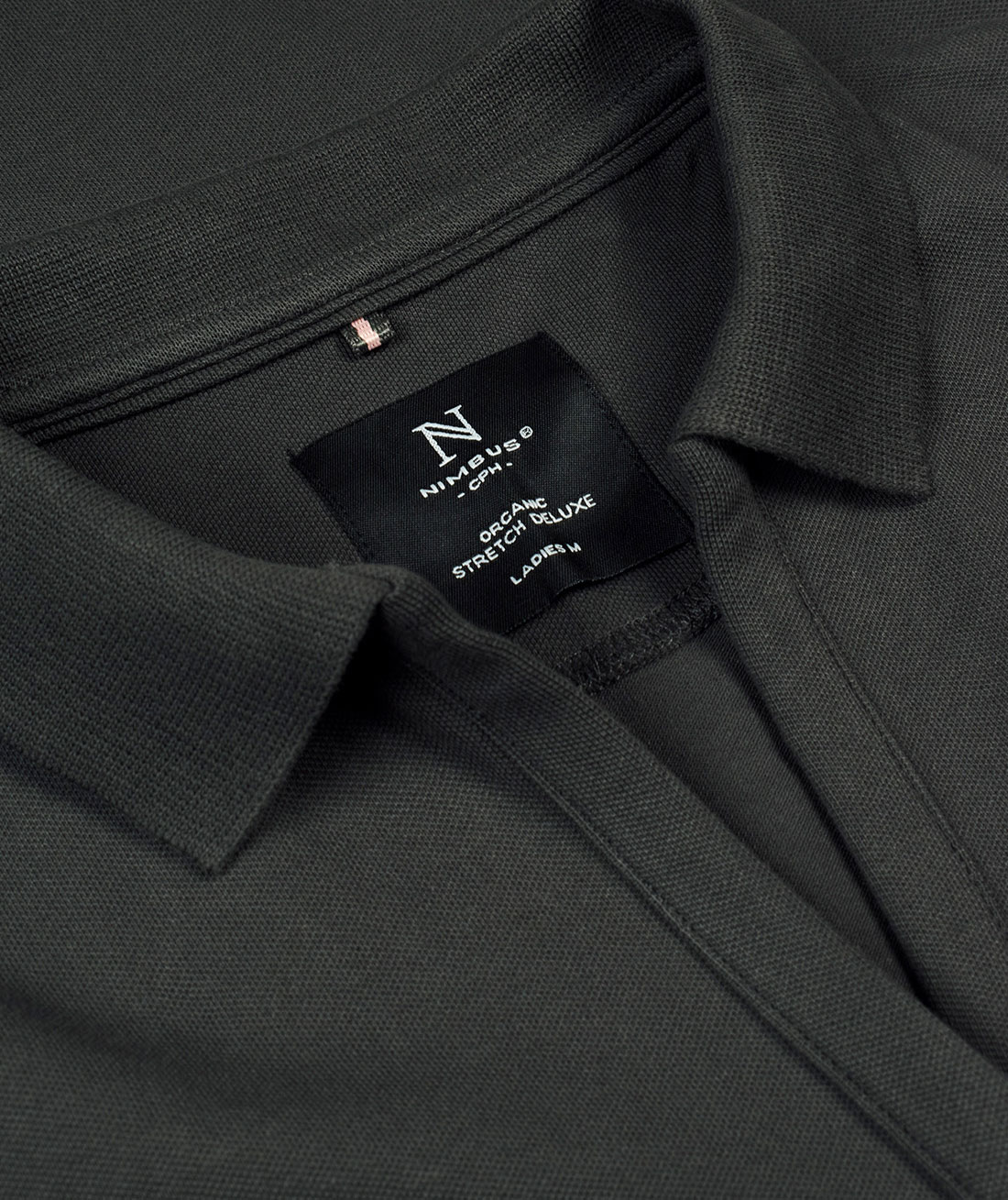 Nimbus Harvard dame Polo T-skjorte, Charcoal, large image number 2