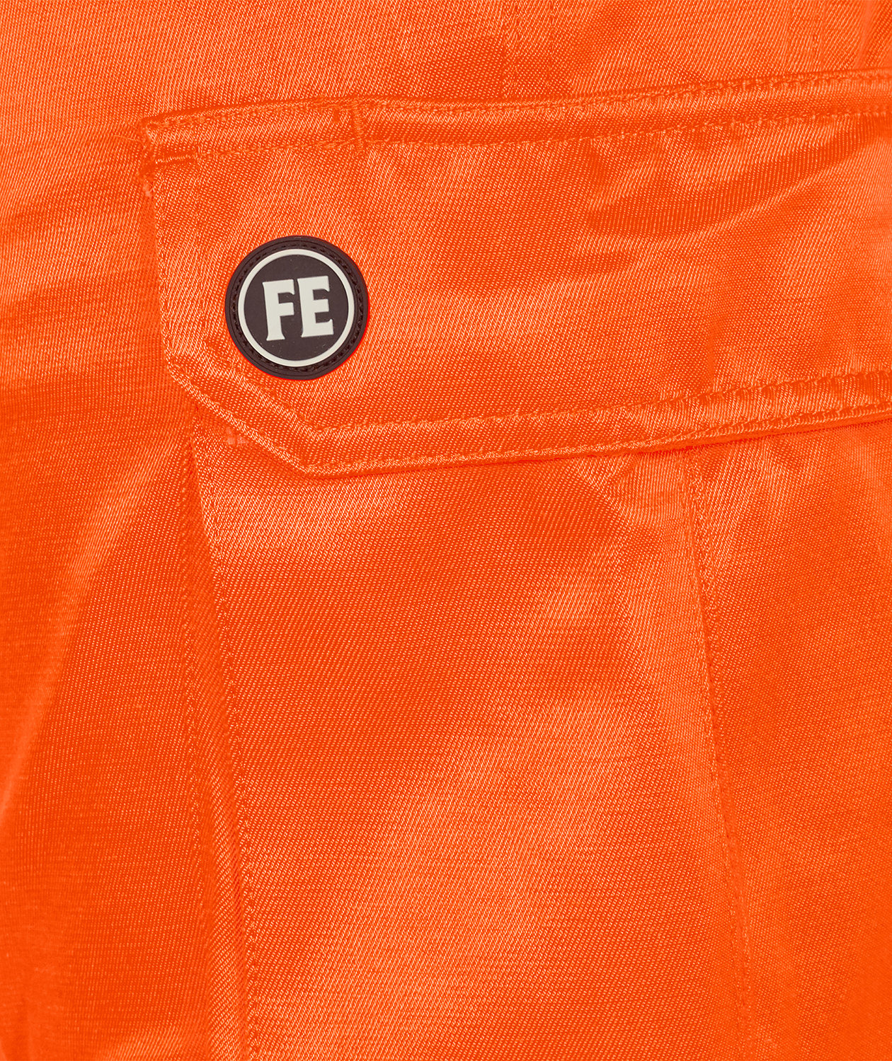 Engel Safety Light dame overalls, Hi-vis Orange, large image number 2