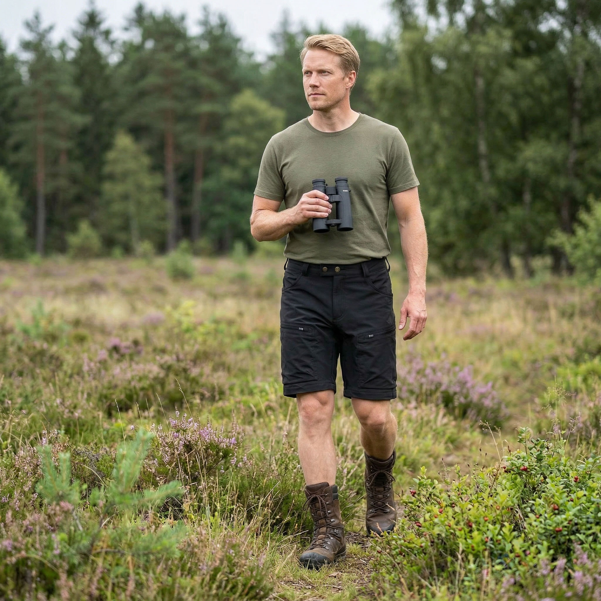 Pinewood Active Outdoor shorts, Black