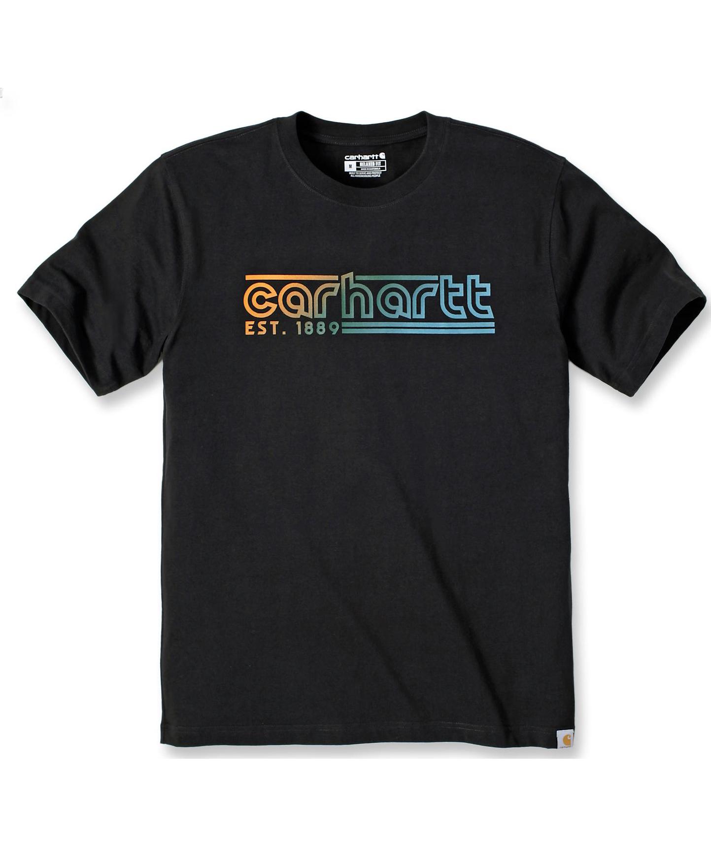 Carhartt Logo Graphic T-shirt, Black