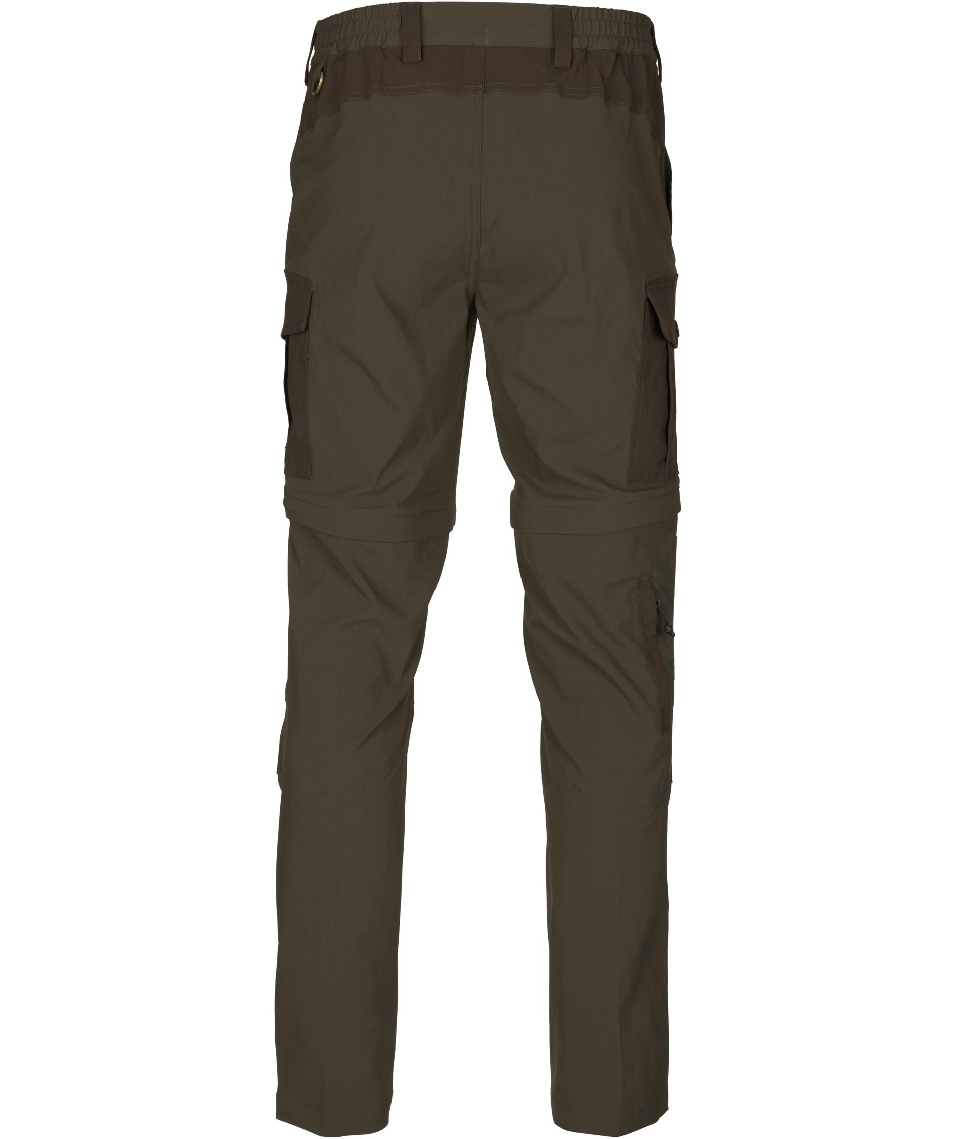 Seeland Birch Zip-off trousers, Pine Green/Demitasse Brown, large image number 2