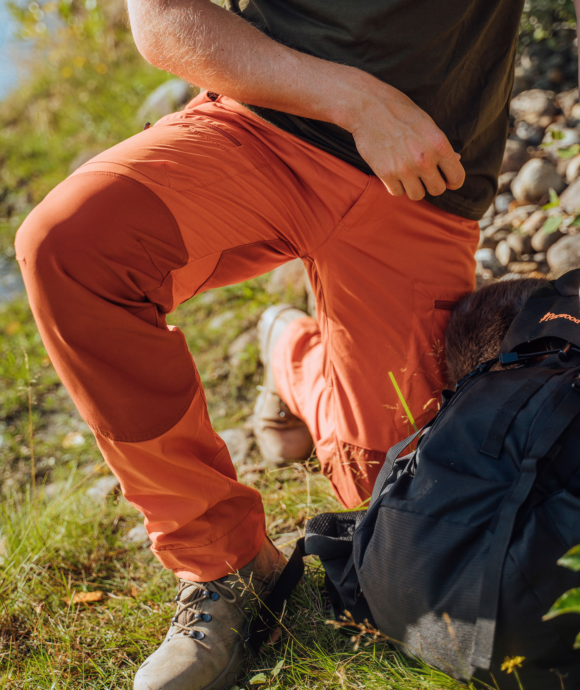 Pinewood Caribou TC bukser, Burned Orange/Terracotta, Burned Orange/Terracotta, large image number 6