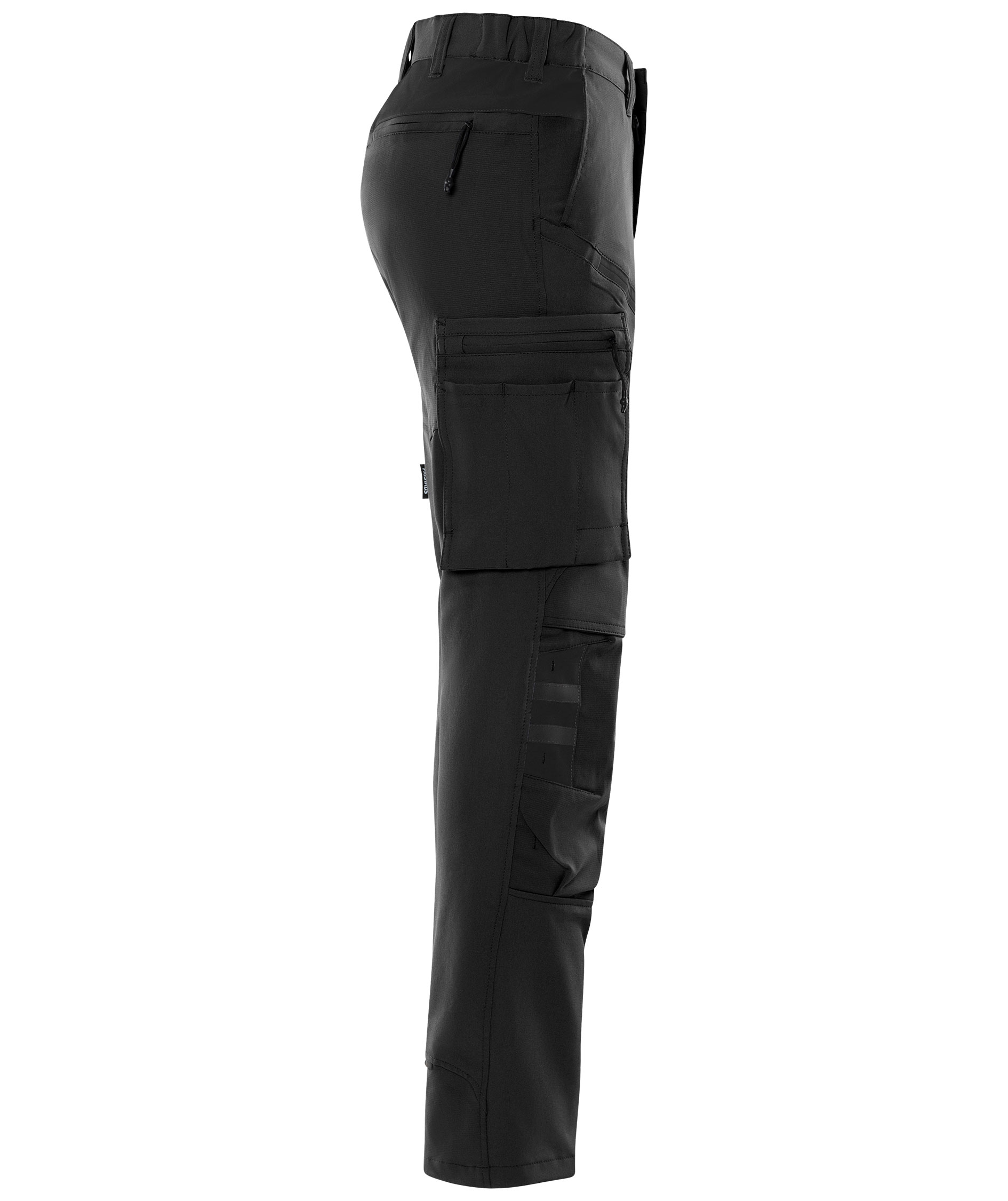 Fristads Damen Arbeitshose 2654 GLWS full stretch, Schwarz, large image number 2