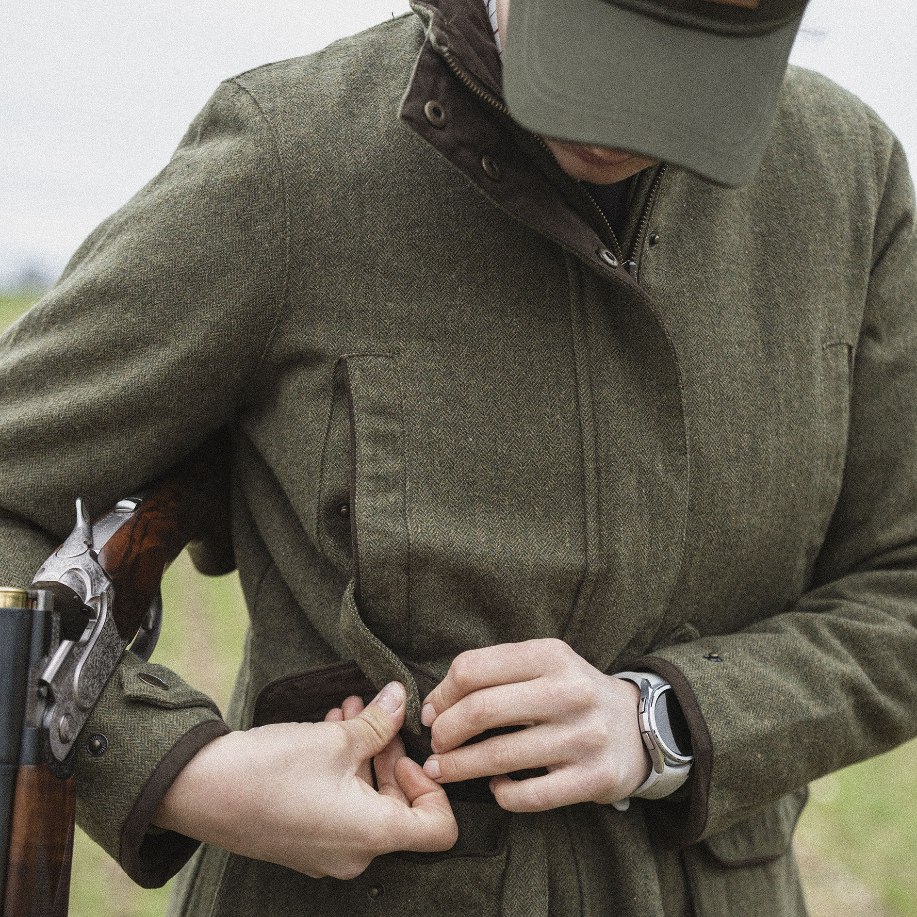 Seeland Hillside Harriet women's parka with wool, Moss green, large image number 7