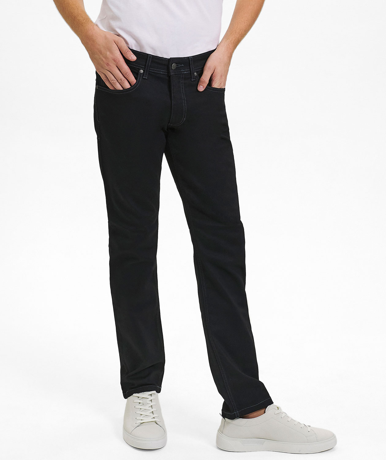 Sunwill Weft Stretch Regular Fit jeans, Sort, large image number 3