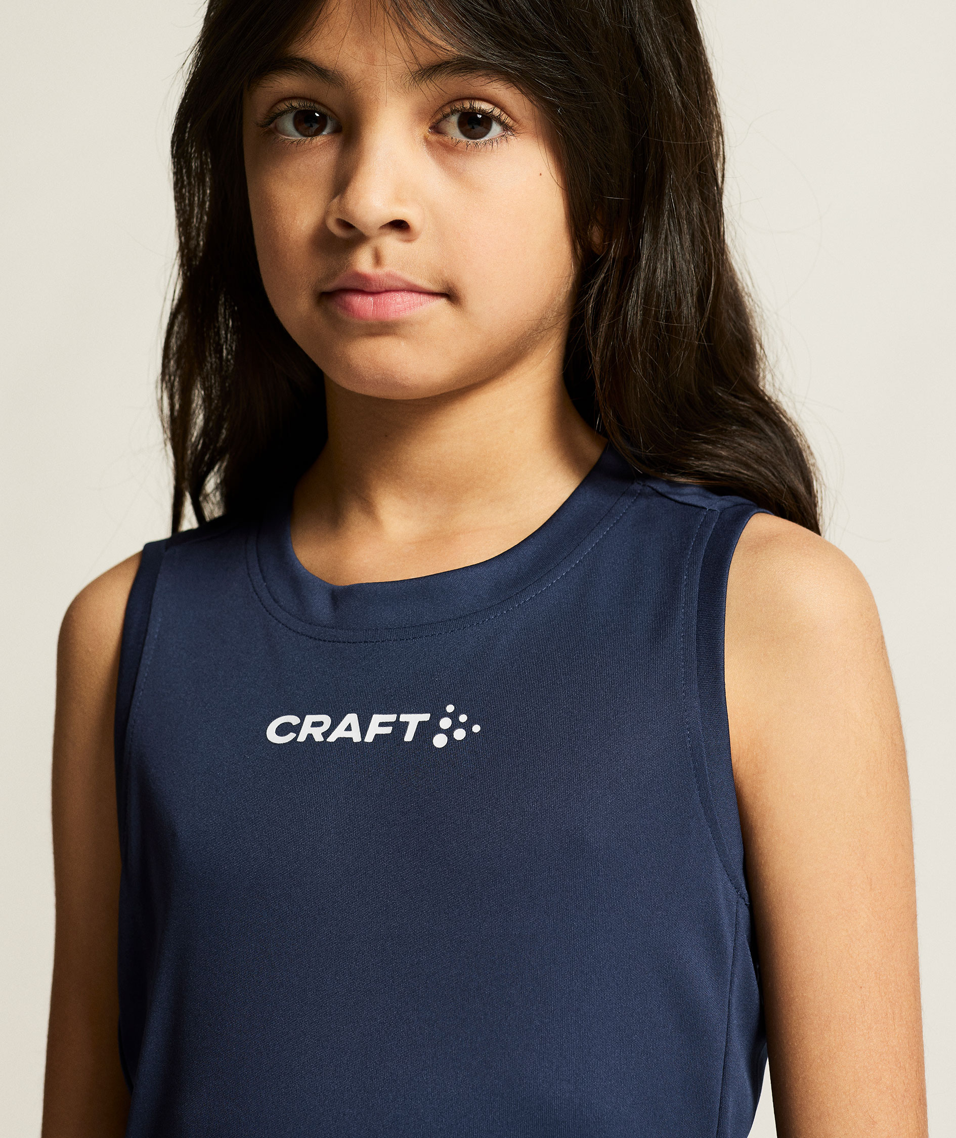 Craft Rush tank top til b&oslash;rn, Navy, large image number 5