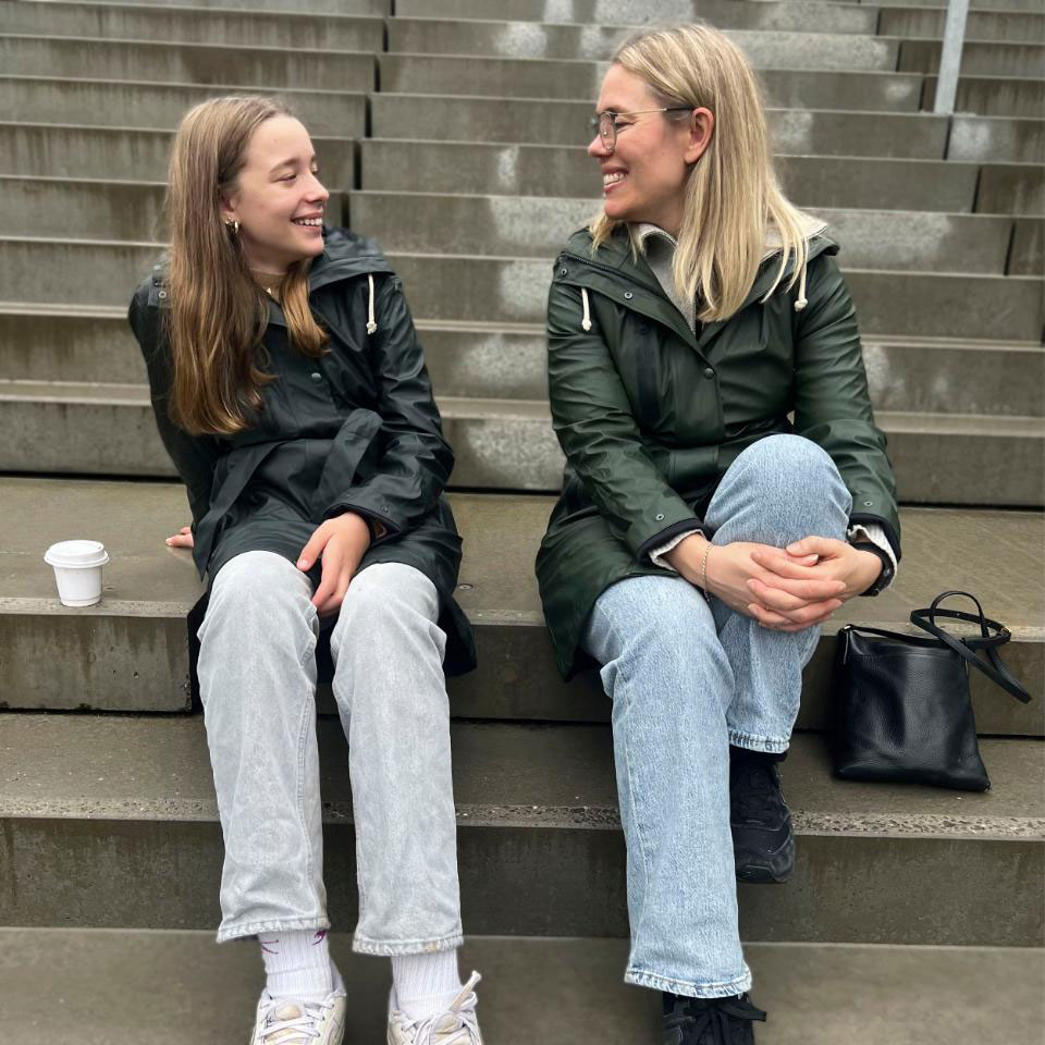 ELKA Recycled PU dame regnfrakk, M&oslash;rk salamander, large image number 7