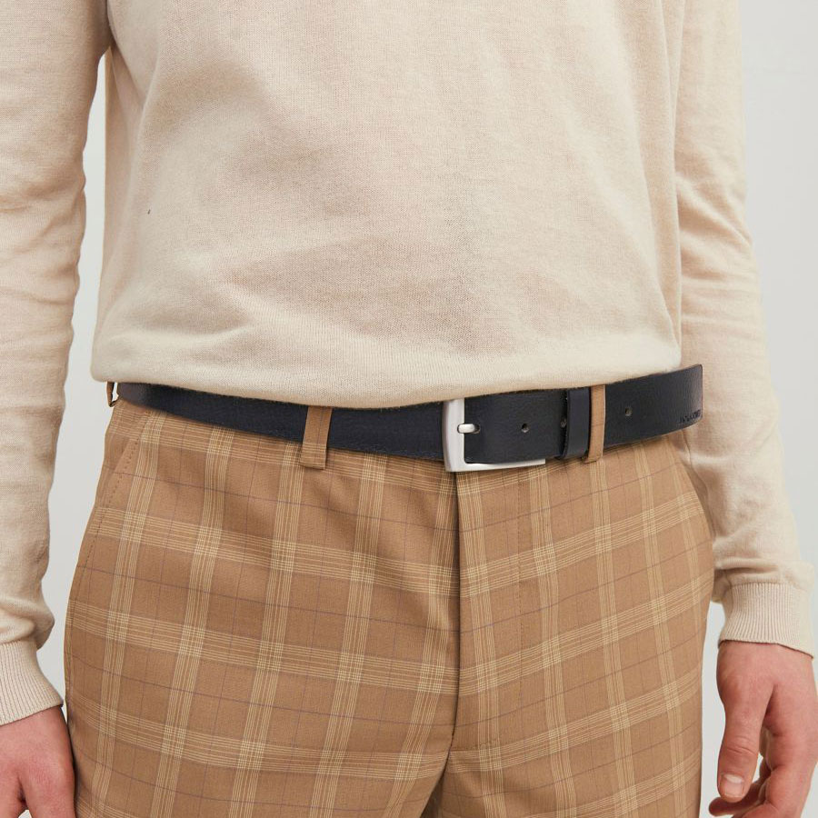 Jack & Jones JACSTOCKHOLM l&auml;derb&auml;lte, Black