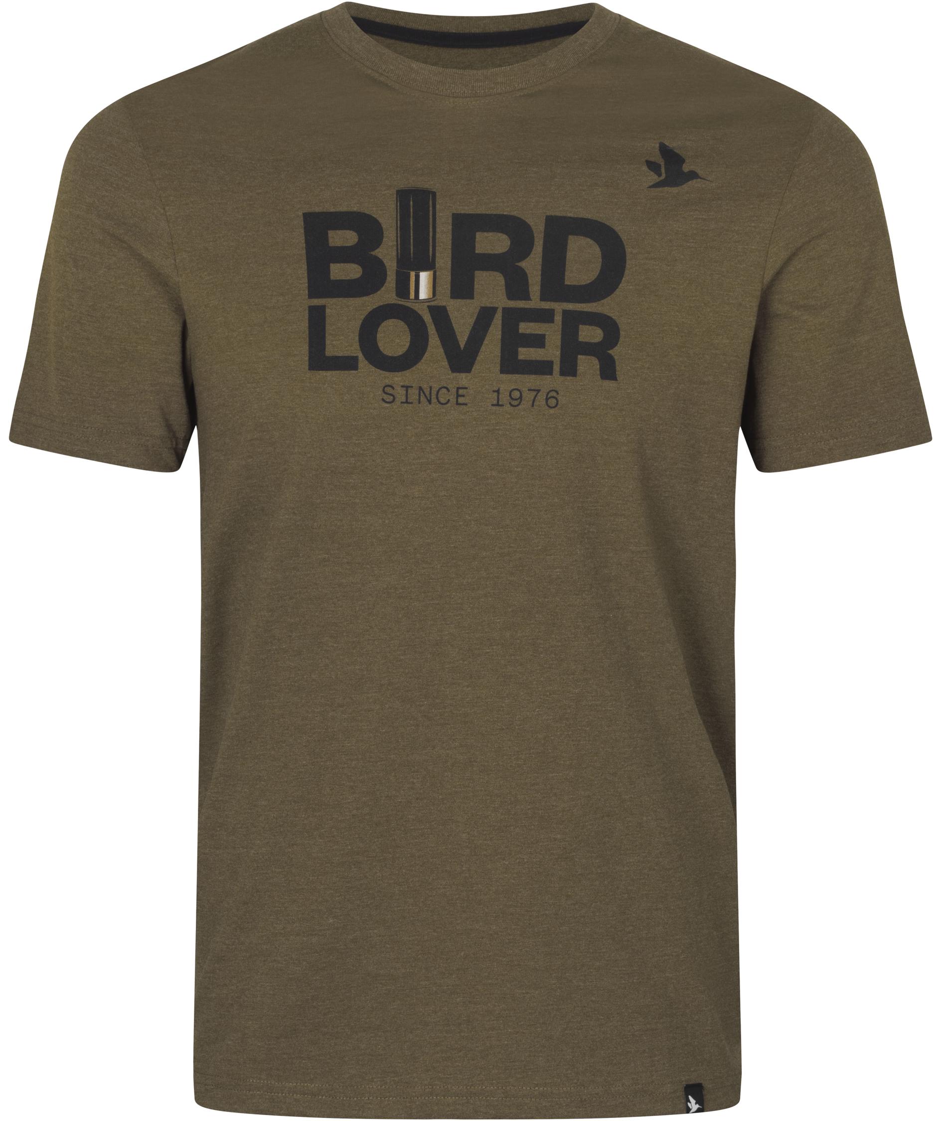 Seeland Bird Lover T-Shirt, Dark olive melange