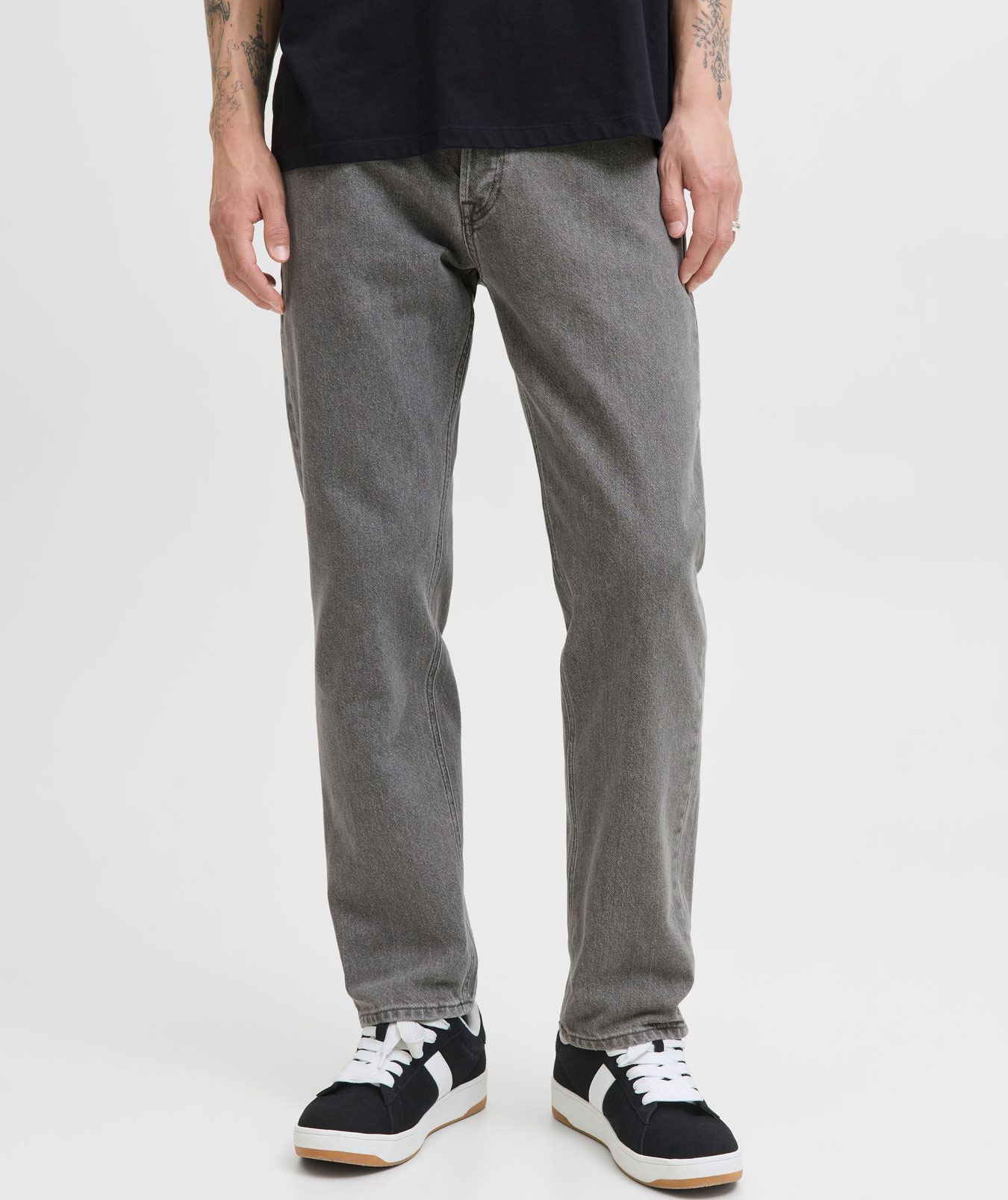 Jack & Jones JJICHRIS JJORIGINAL SQ 067 Jeans, Grey Denim, large image number 6
