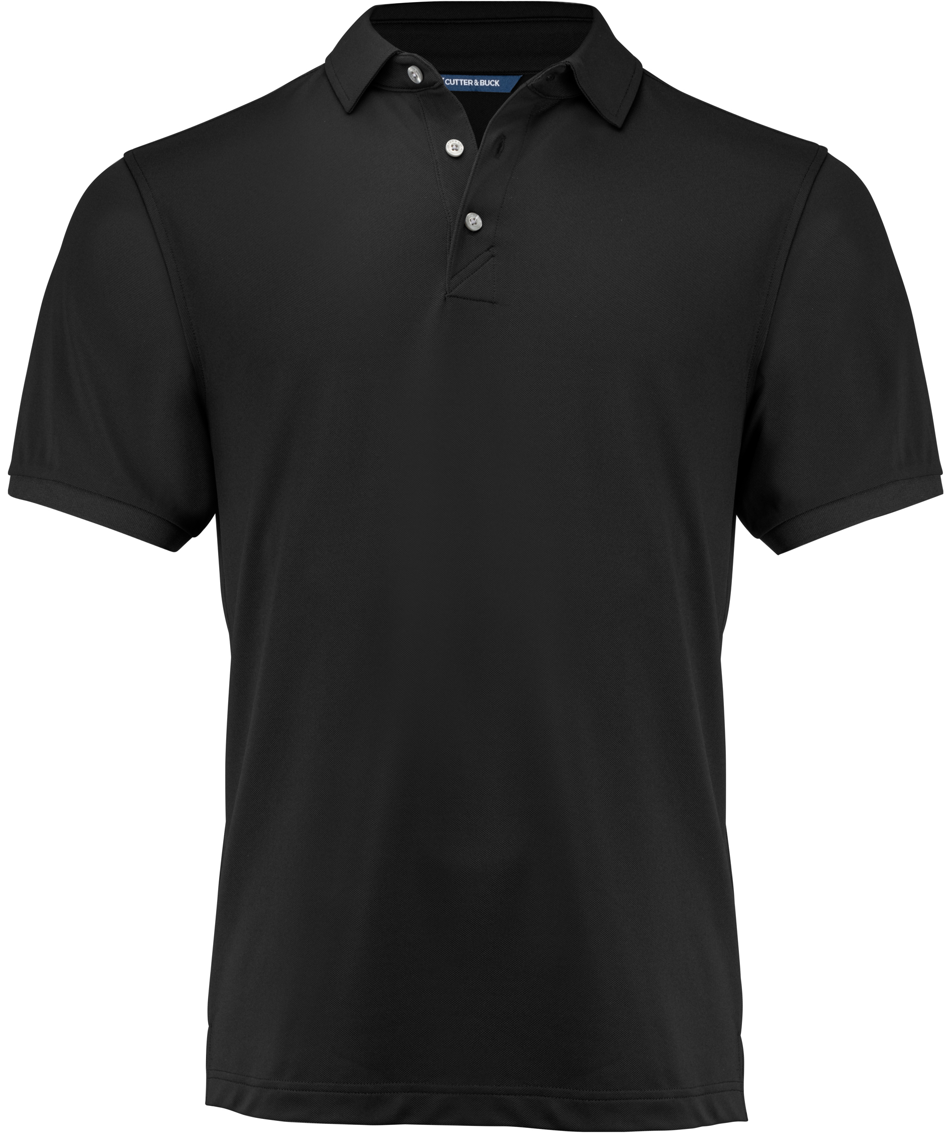 Cutter & Buck Virtue Eco polo T-shirt, Black, Black, swatch