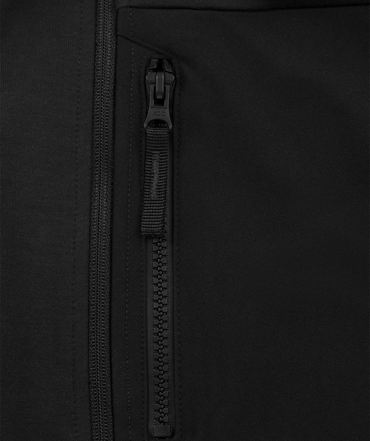 Fristads women's sweatshirt with zipper 7832 GKI, Black, large image number 7